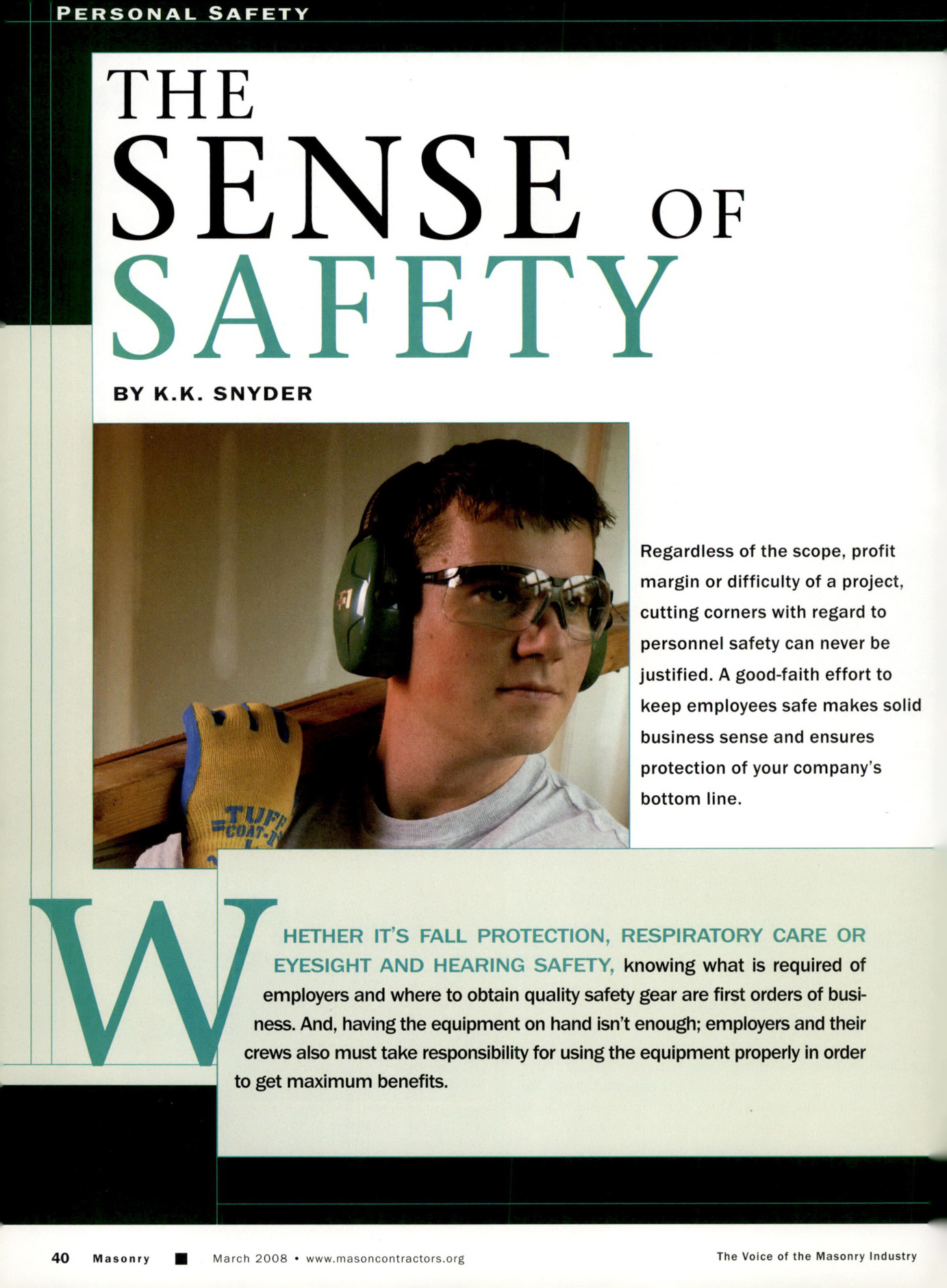 Masonry Magazine March 2008 Page. 42