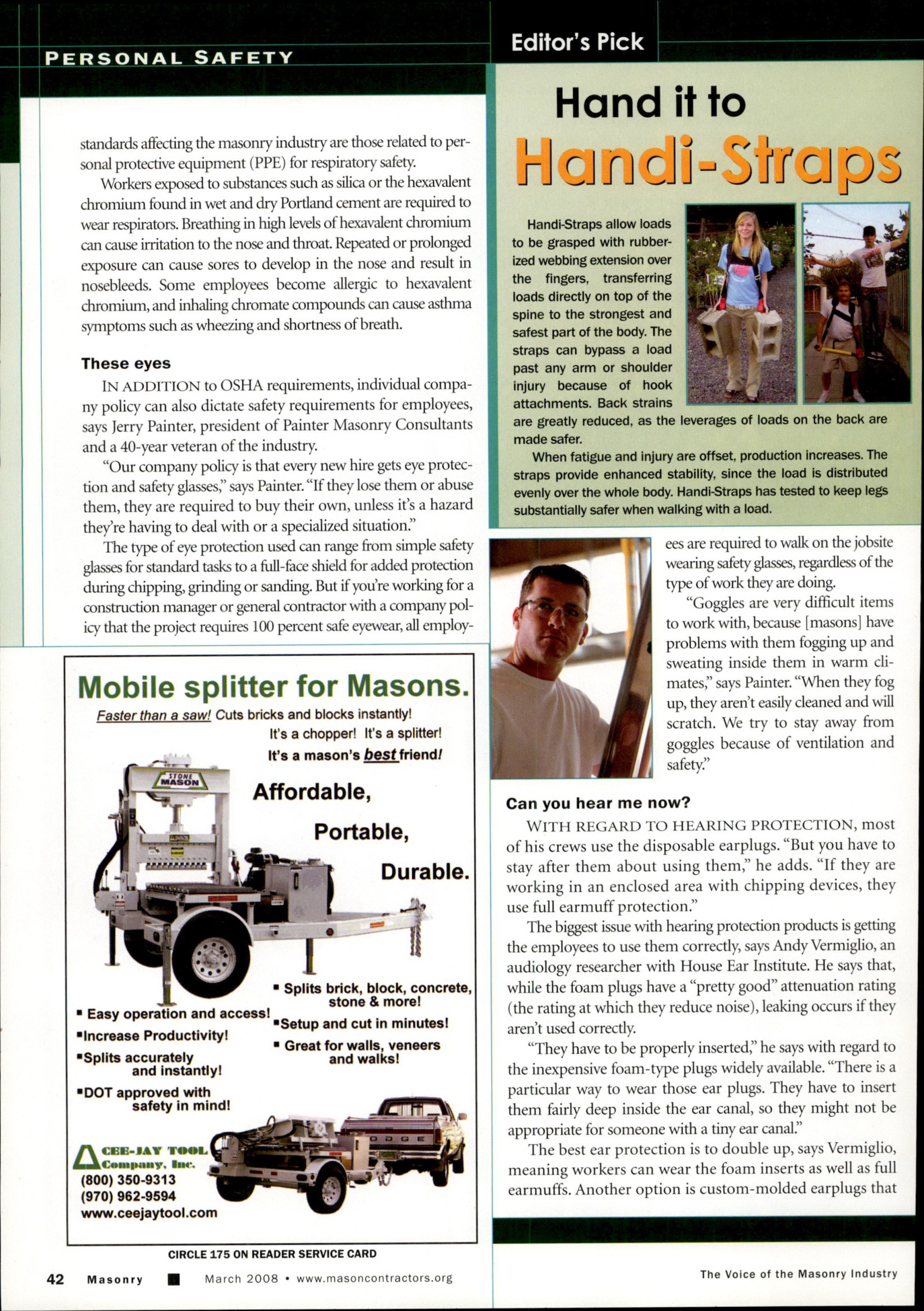Masonry Magazine March 2008 Page. 44