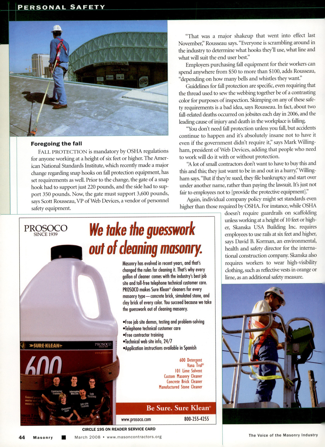 Masonry Magazine March 2008 Page. 46