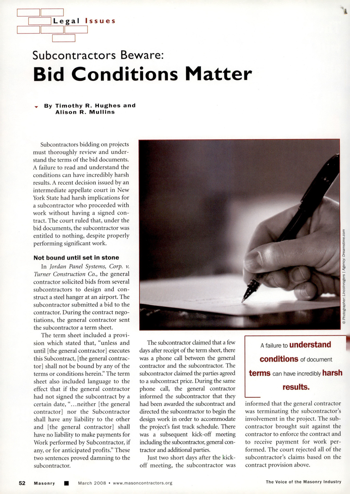 Masonry Magazine March 2008 Page. 62