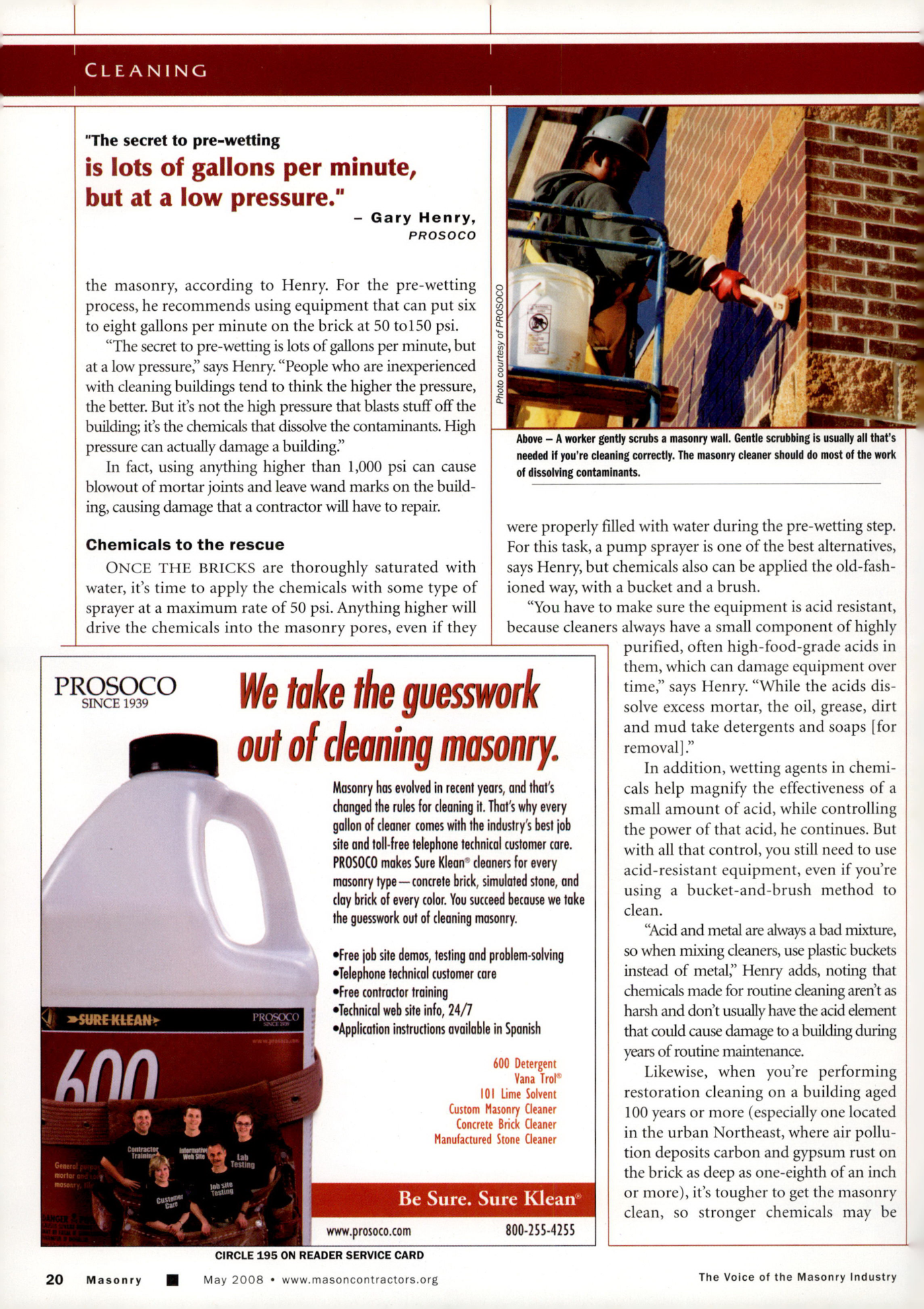 Masonry Magazine May 2008 Page. 22