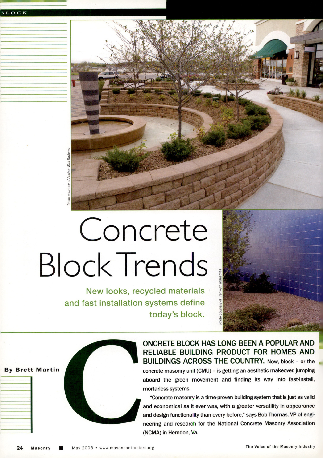 Masonry Magazine May 2008 Page. 26