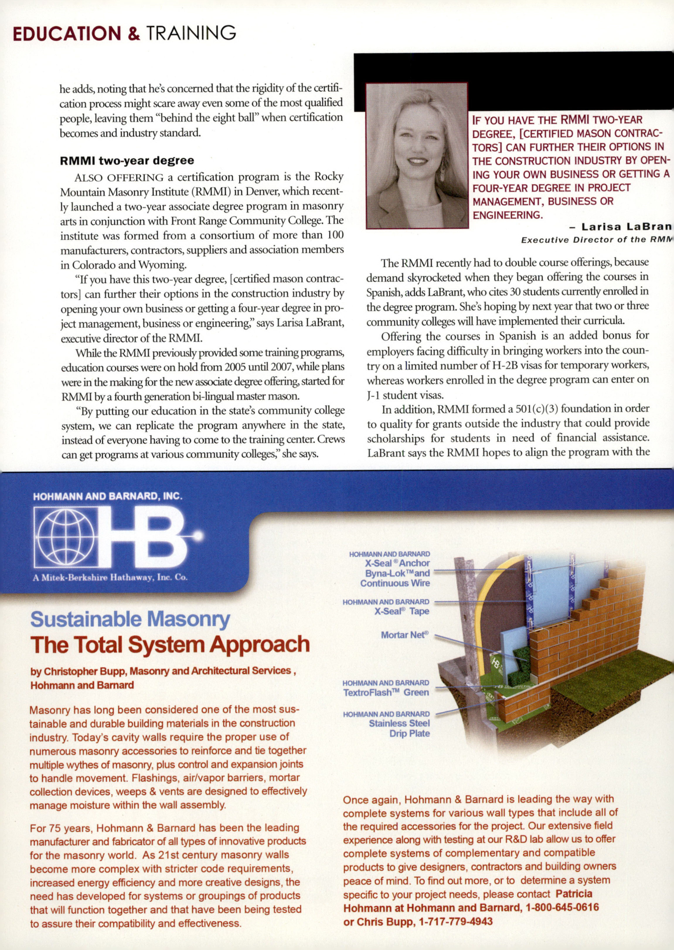 Masonry Magazine November 2008 Page. 22