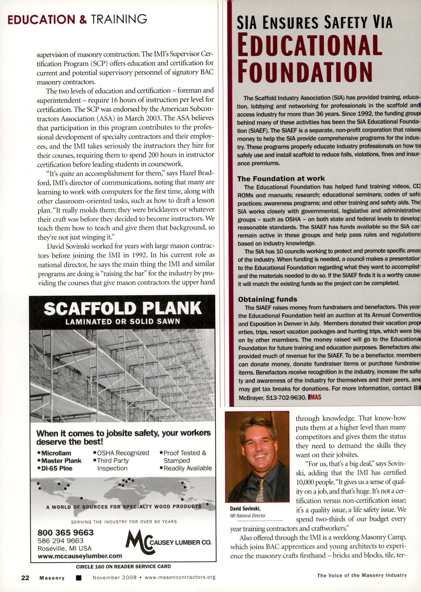 Masonry Magazine November 2008 Page. 24