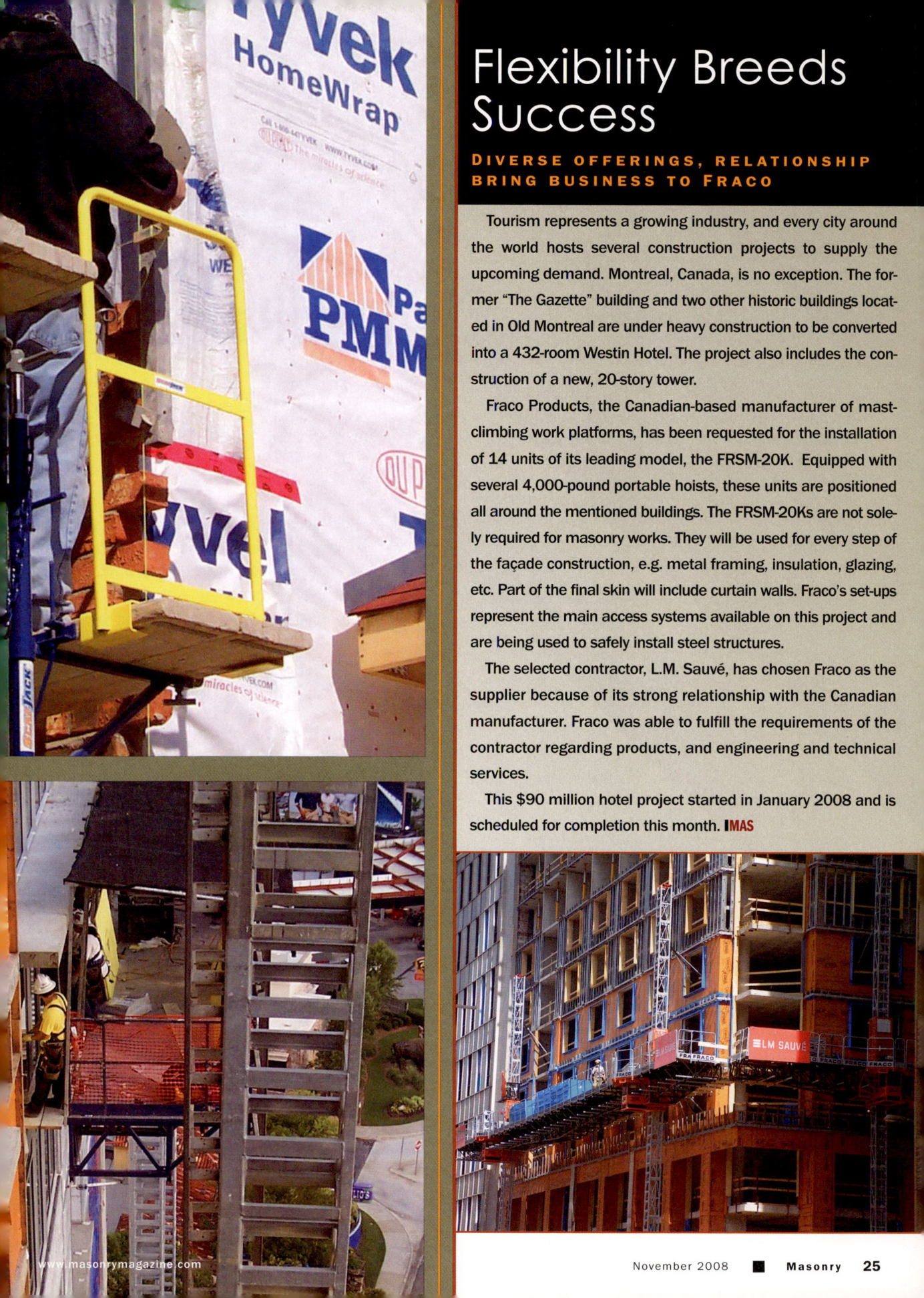 Masonry Magazine November 2008 Page. 27