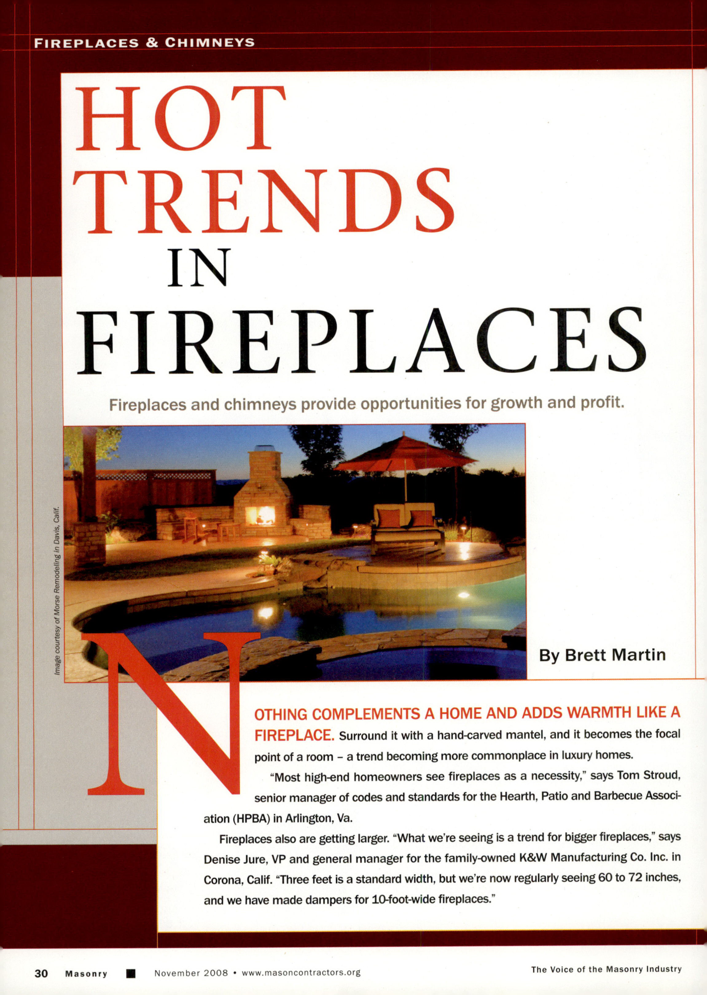 Masonry Magazine November 2008 Page. 32