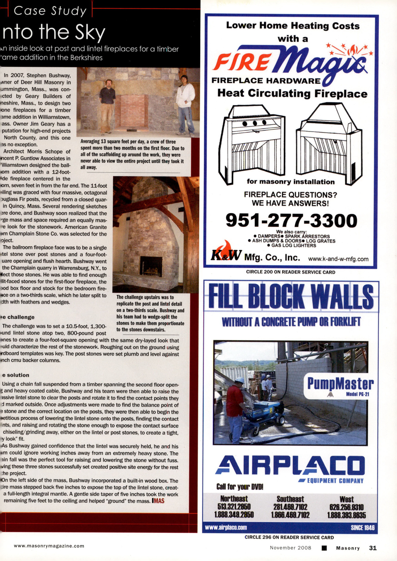 Masonry Magazine November 2008 Page. 33