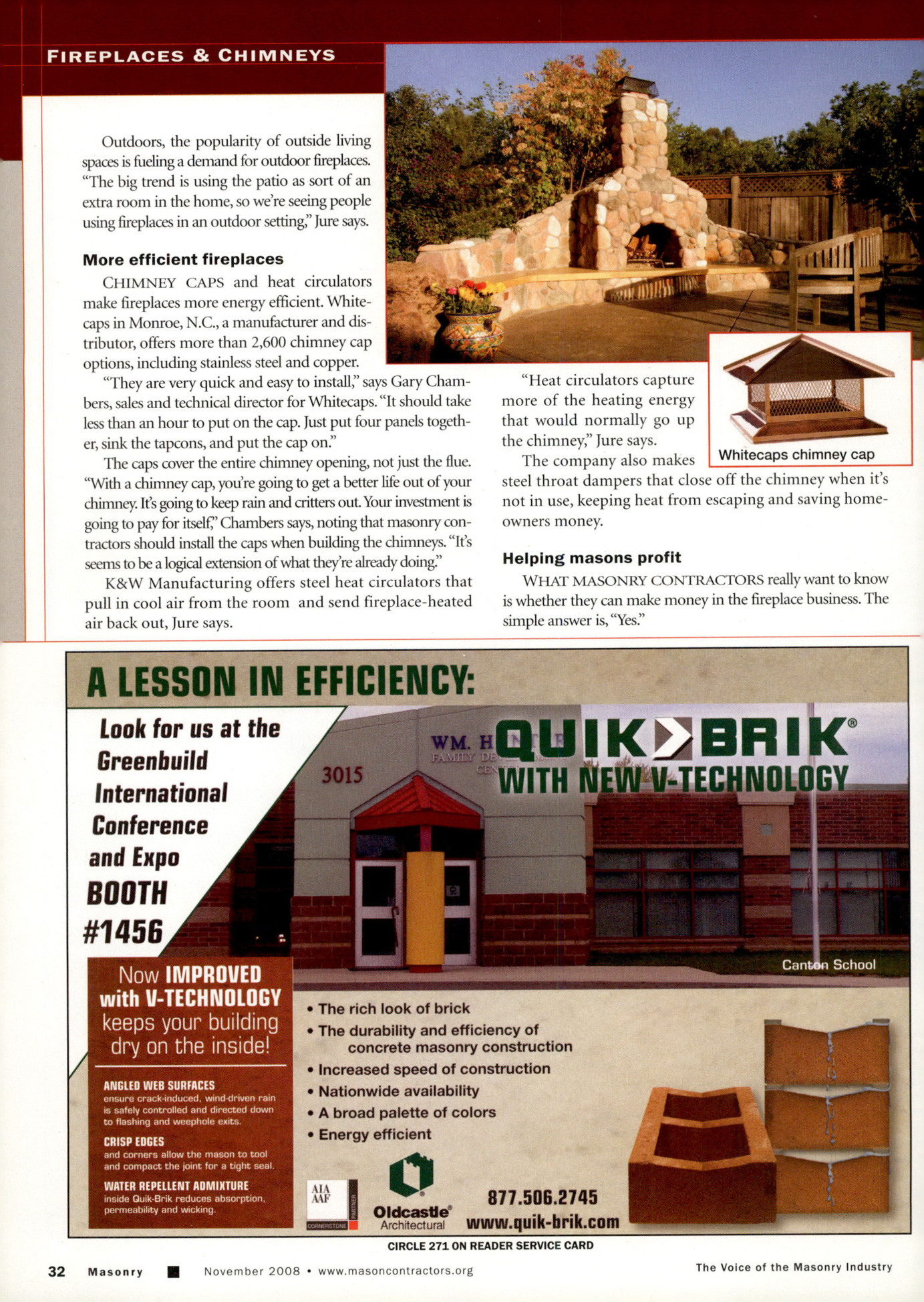 Masonry Magazine November 2008 Page. 34