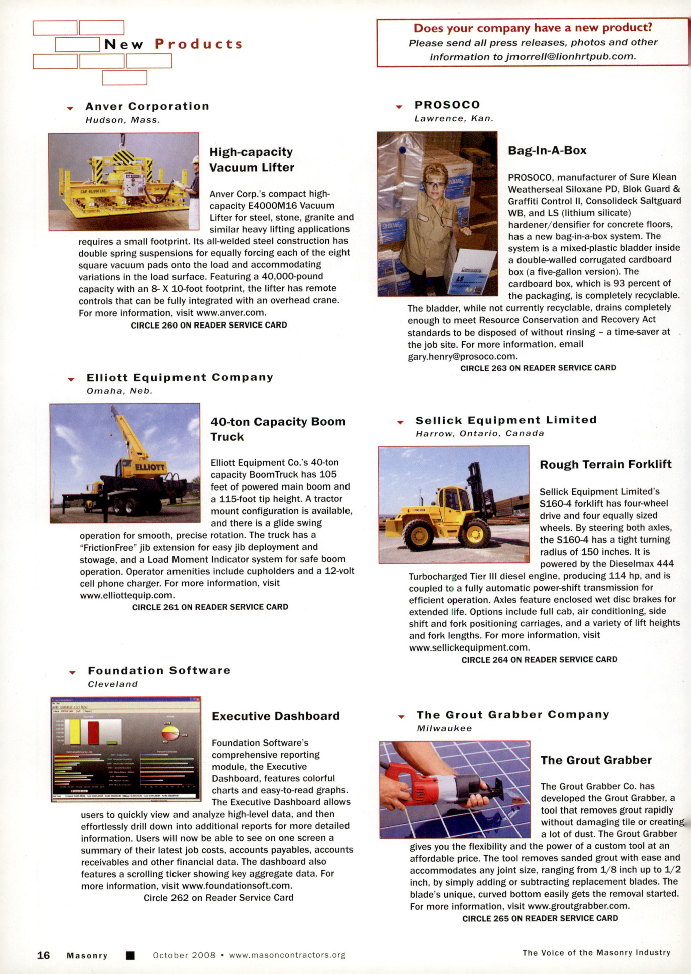 Masonry Magazine October 2008 Page. 18
