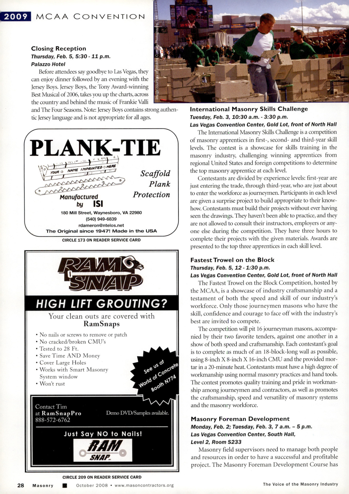 Masonry Magazine October 2008 Page. 30