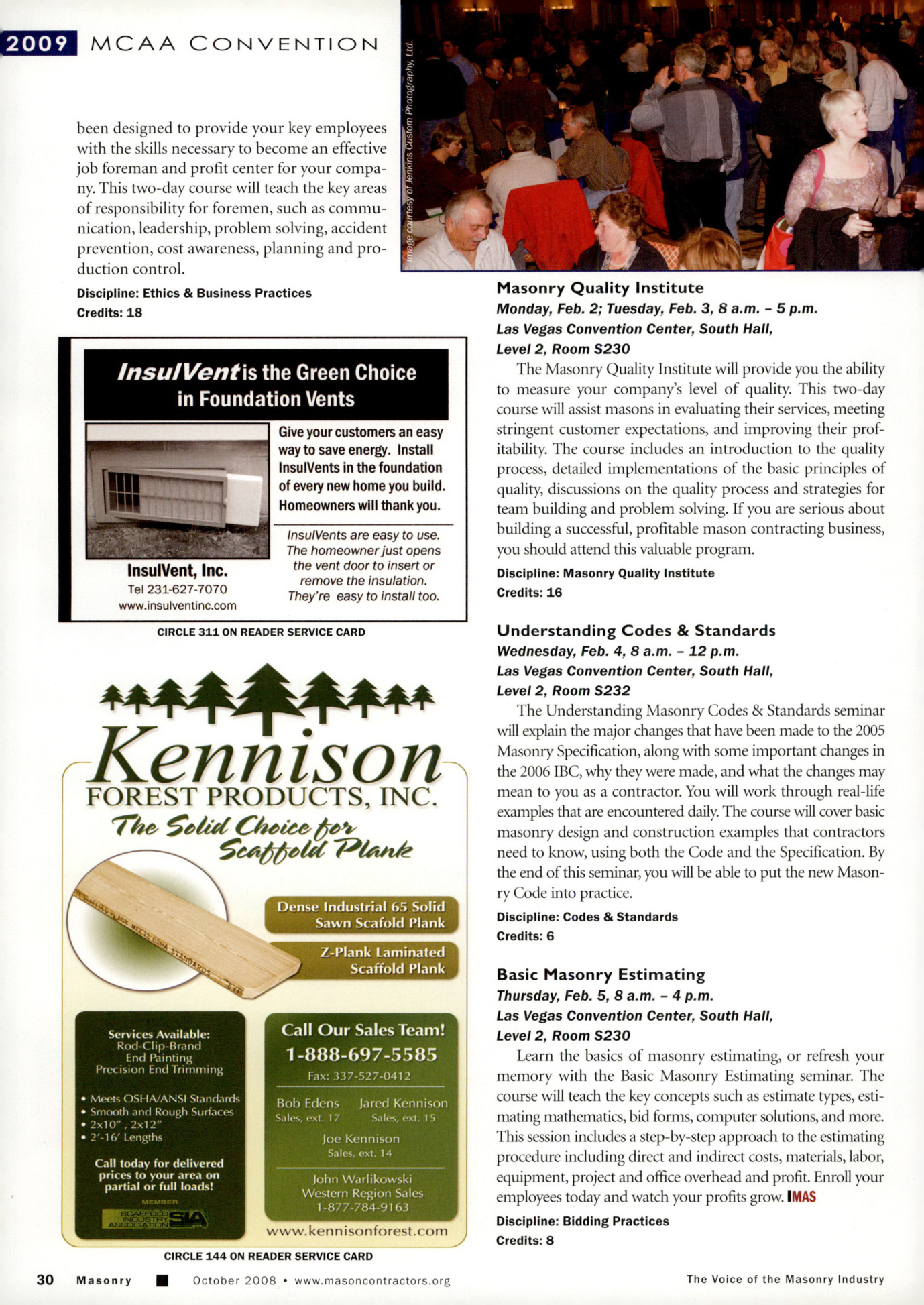 Masonry Magazine October 2008 Page. 32