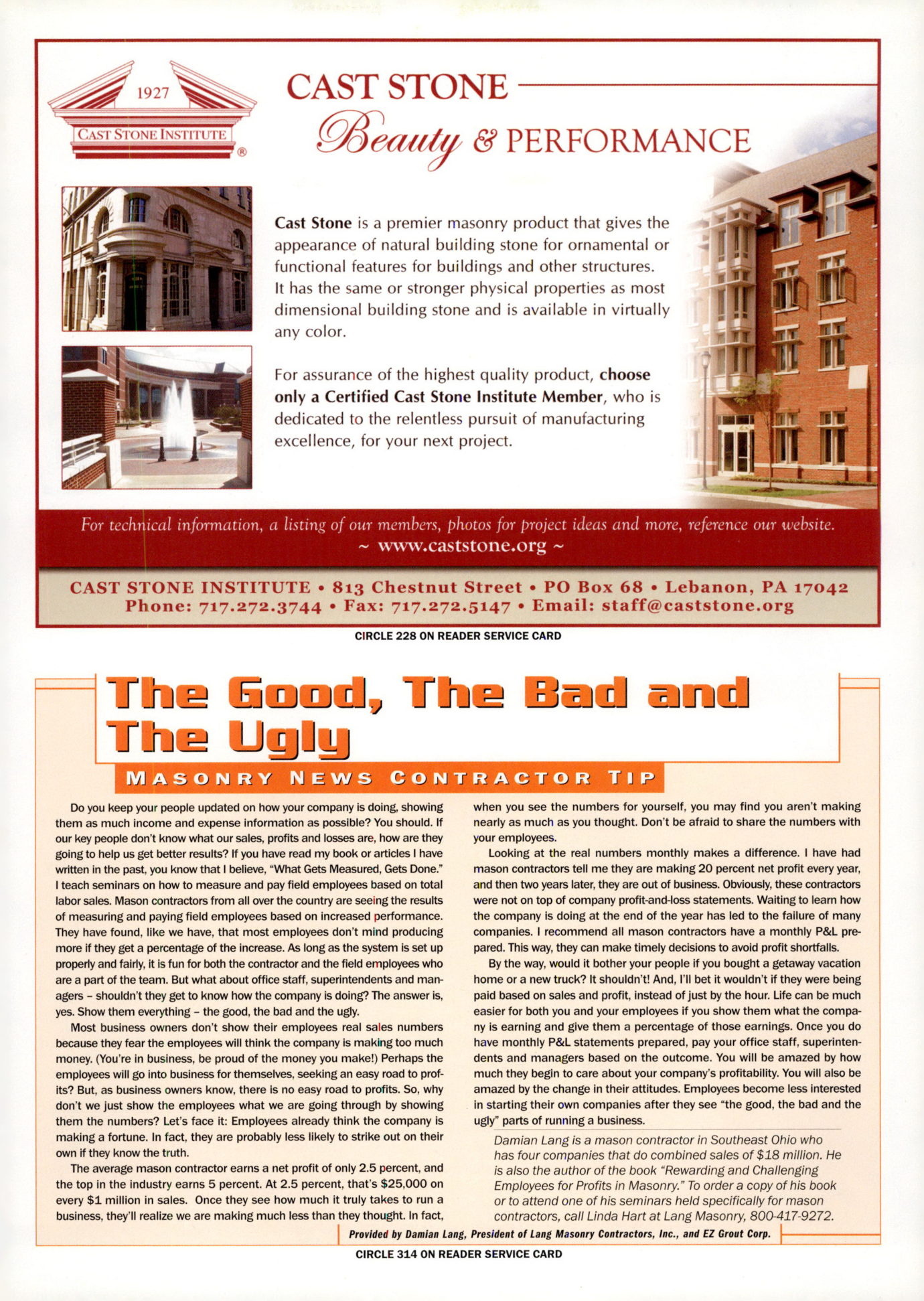 Masonry Magazine October 2008 Page. 33