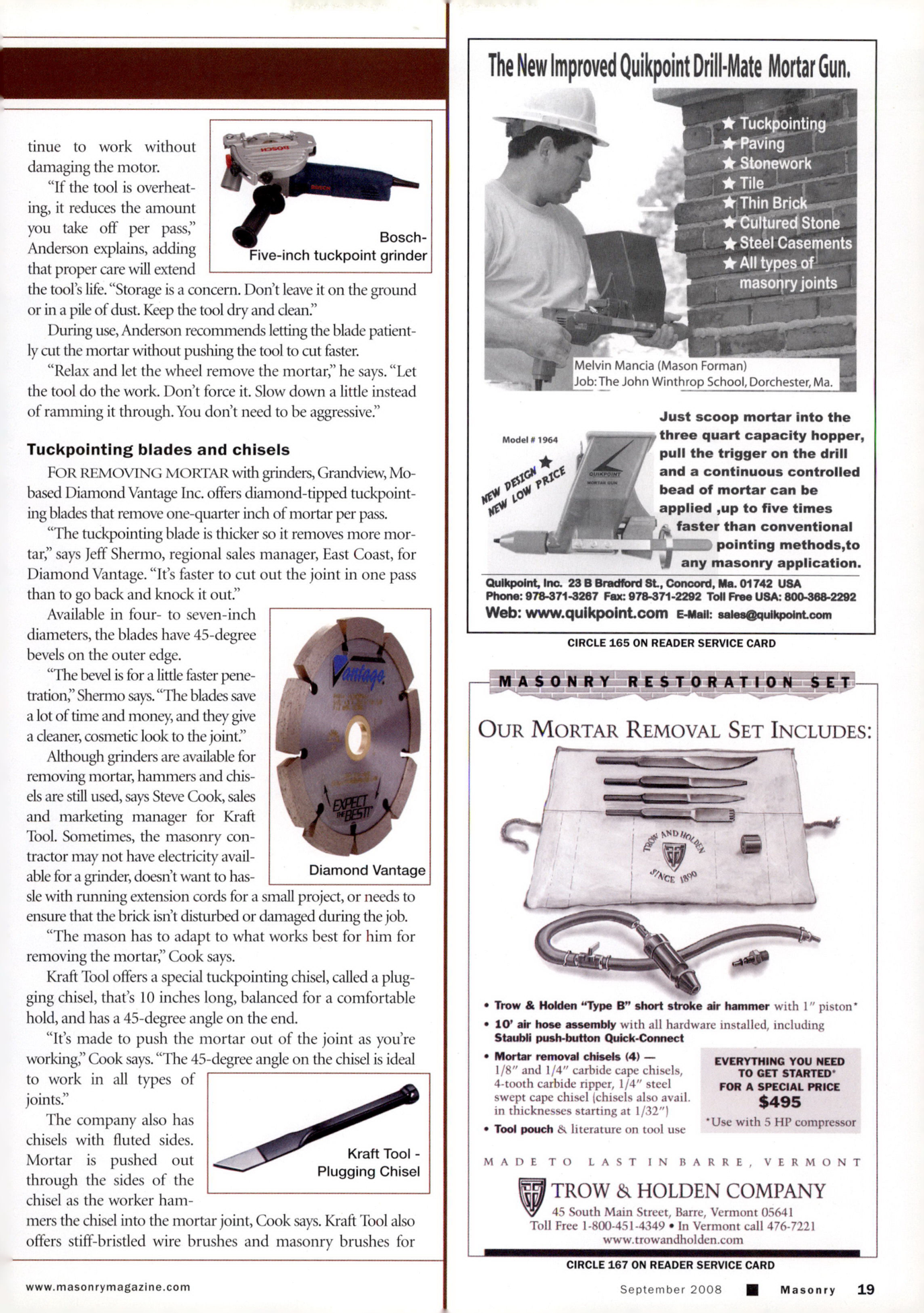 Masonry Magazine September 2008 Page. 21
