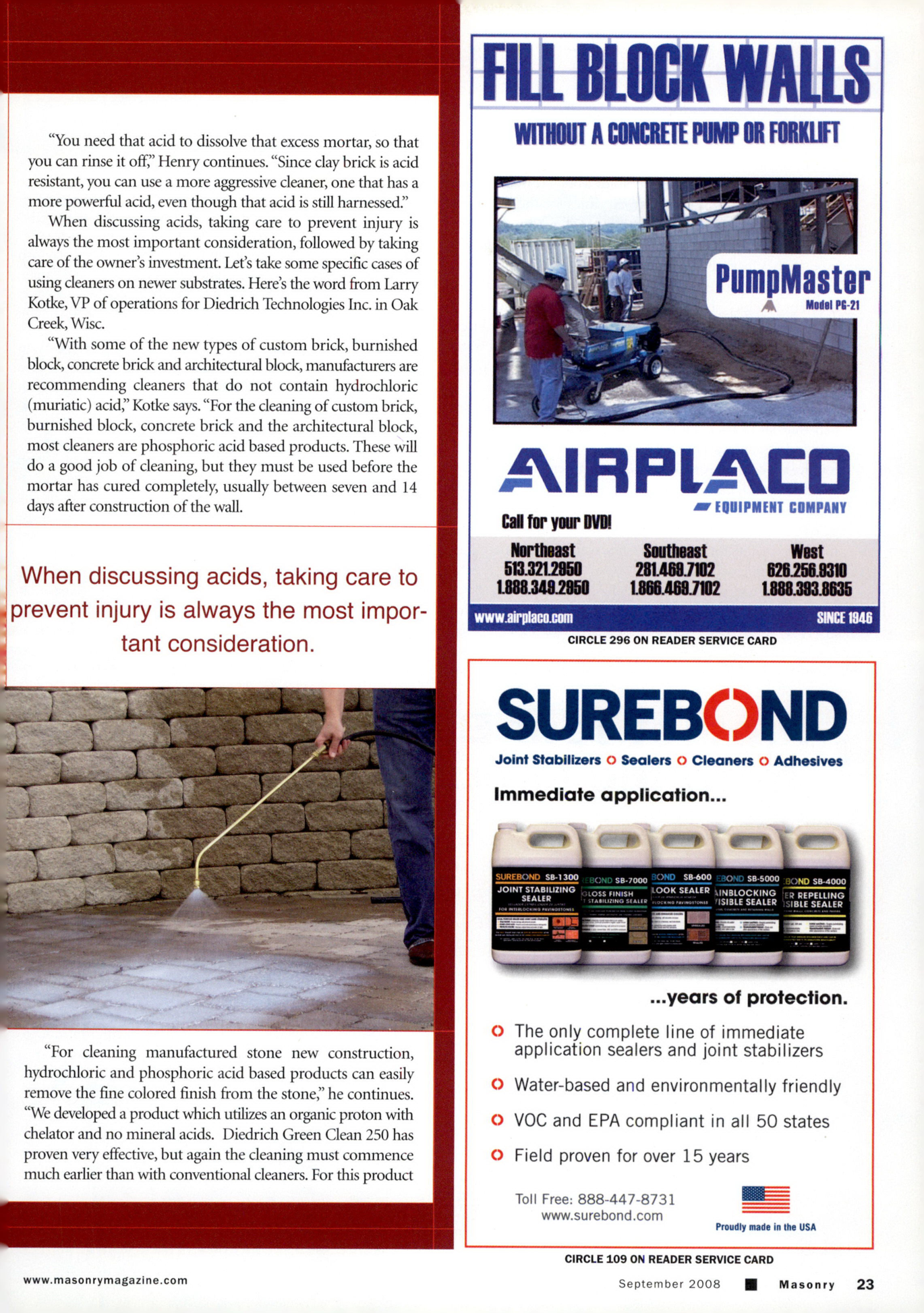 Masonry Magazine September 2008 Page. 25