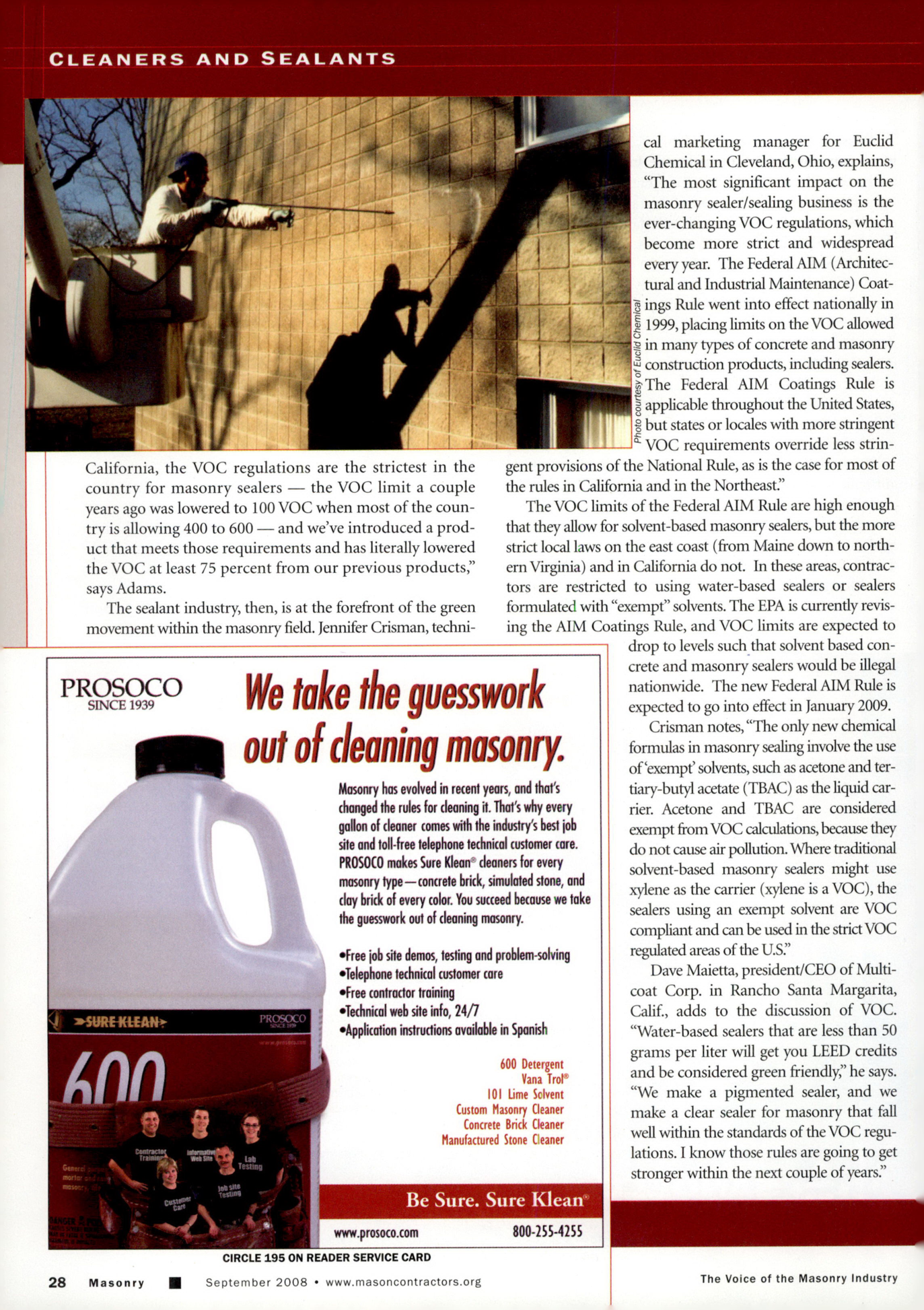 Masonry Magazine September 2008 Page. 30