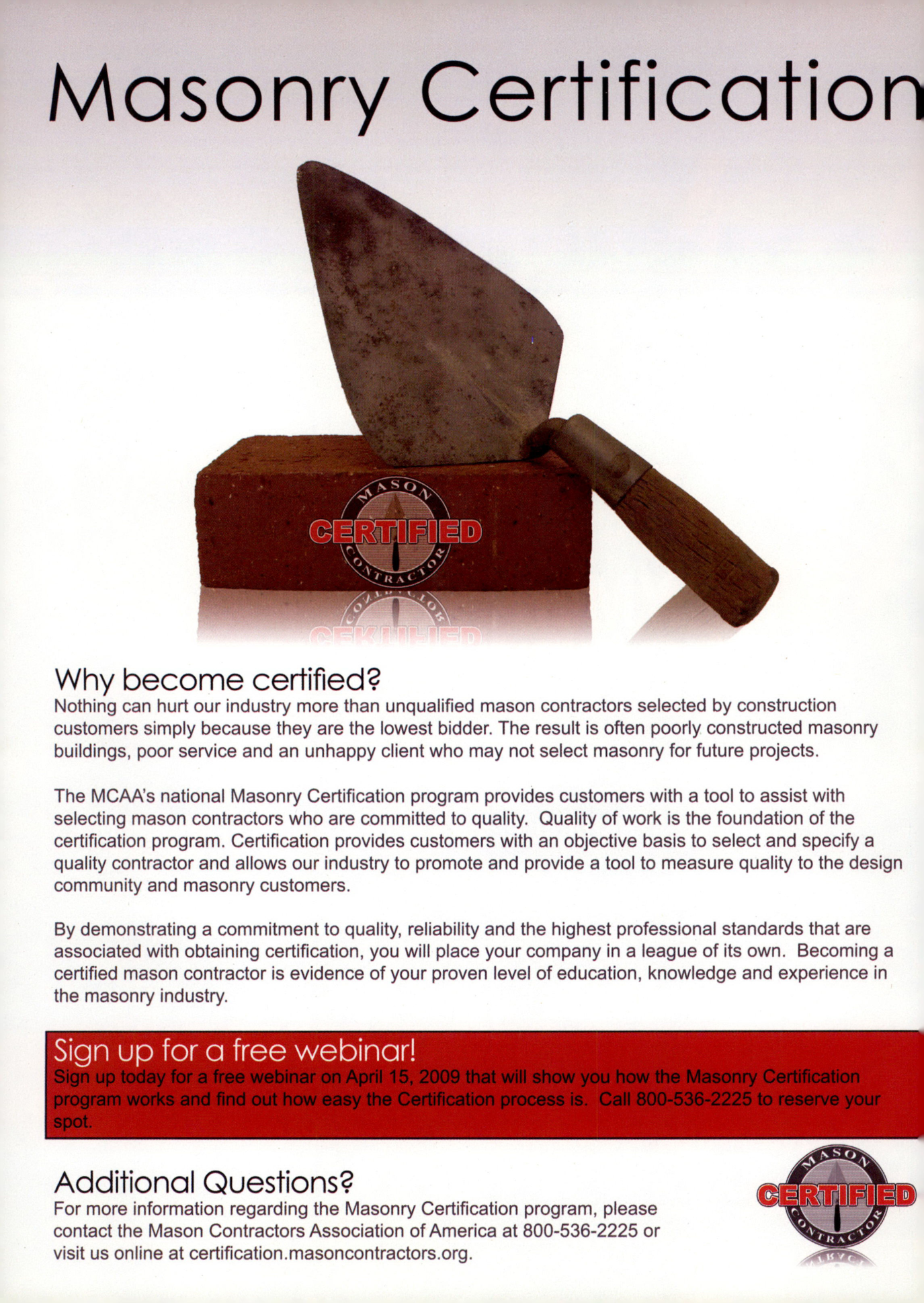 Masonry Magazine April 2009 Page. 4