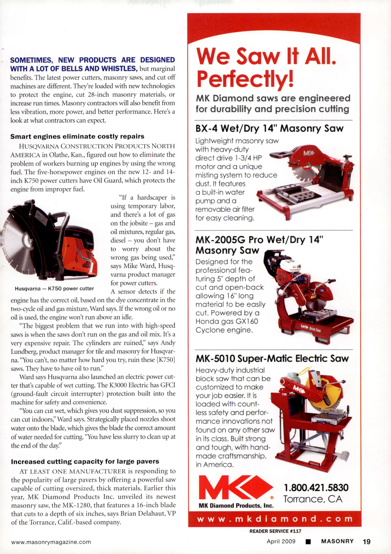 Masonry Magazine April 2009 Page. 21