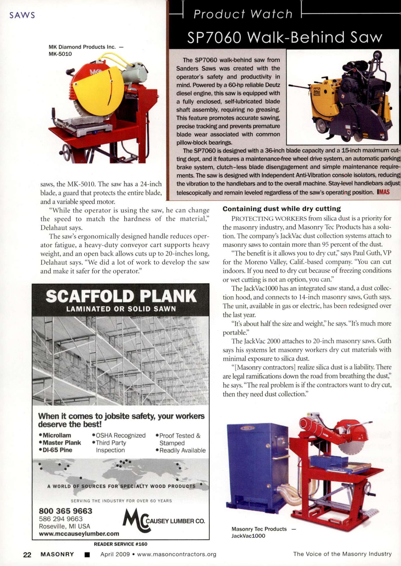 Masonry Magazine April 2009 Page. 24
