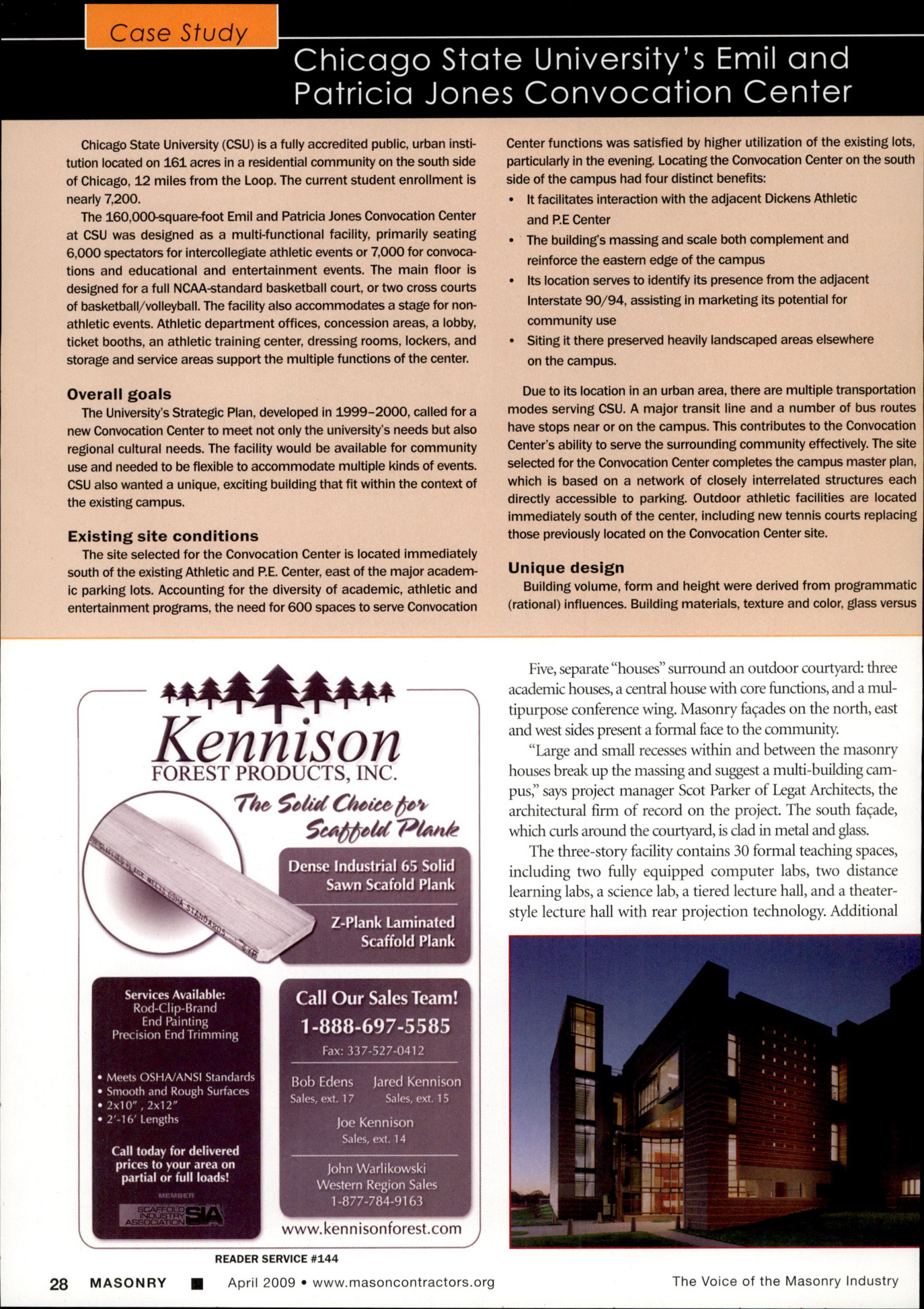 Masonry Magazine April 2009 Page. 30
