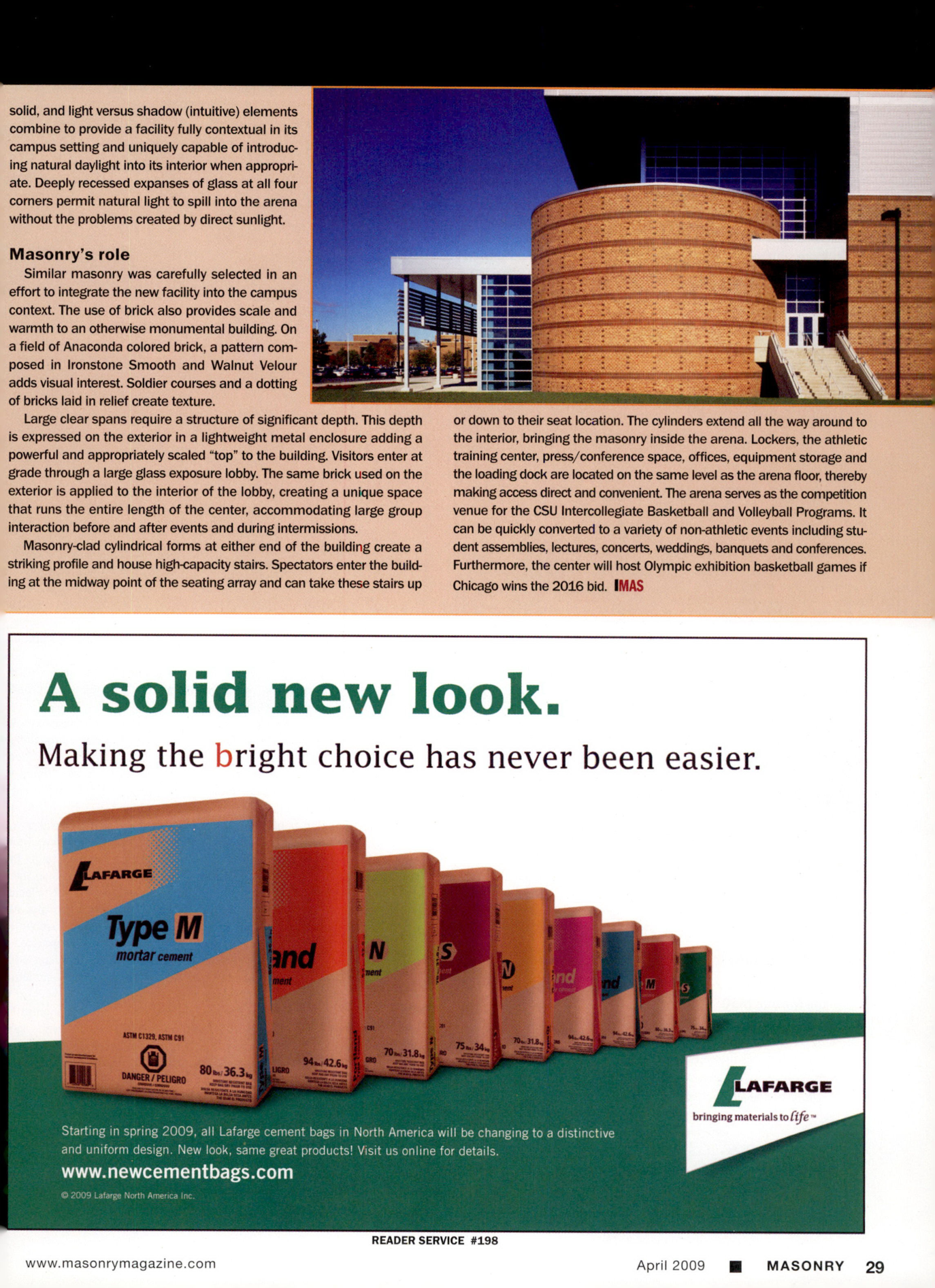 Masonry Magazine April 2009 Page. 31