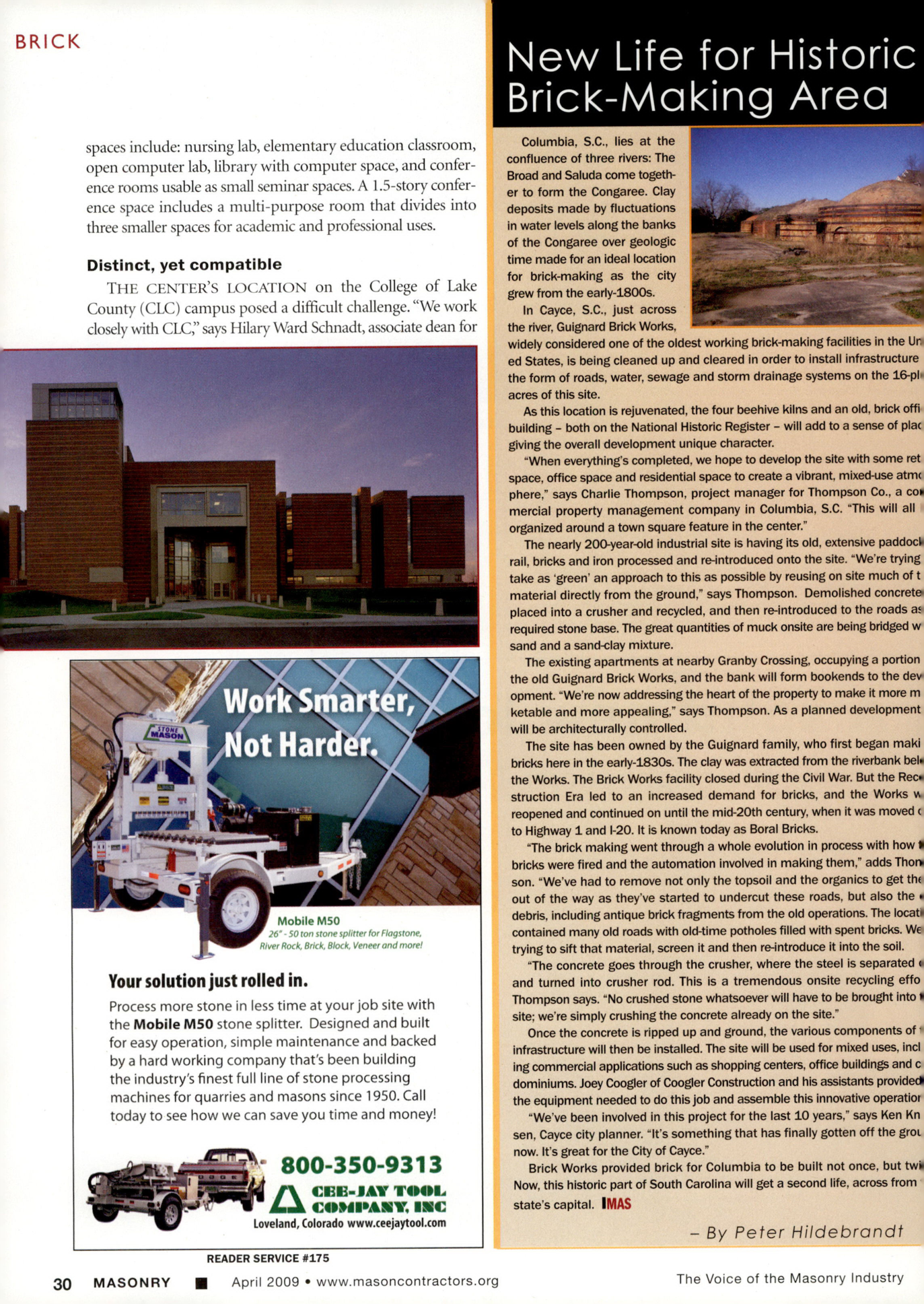 Masonry Magazine April 2009 Page. 32