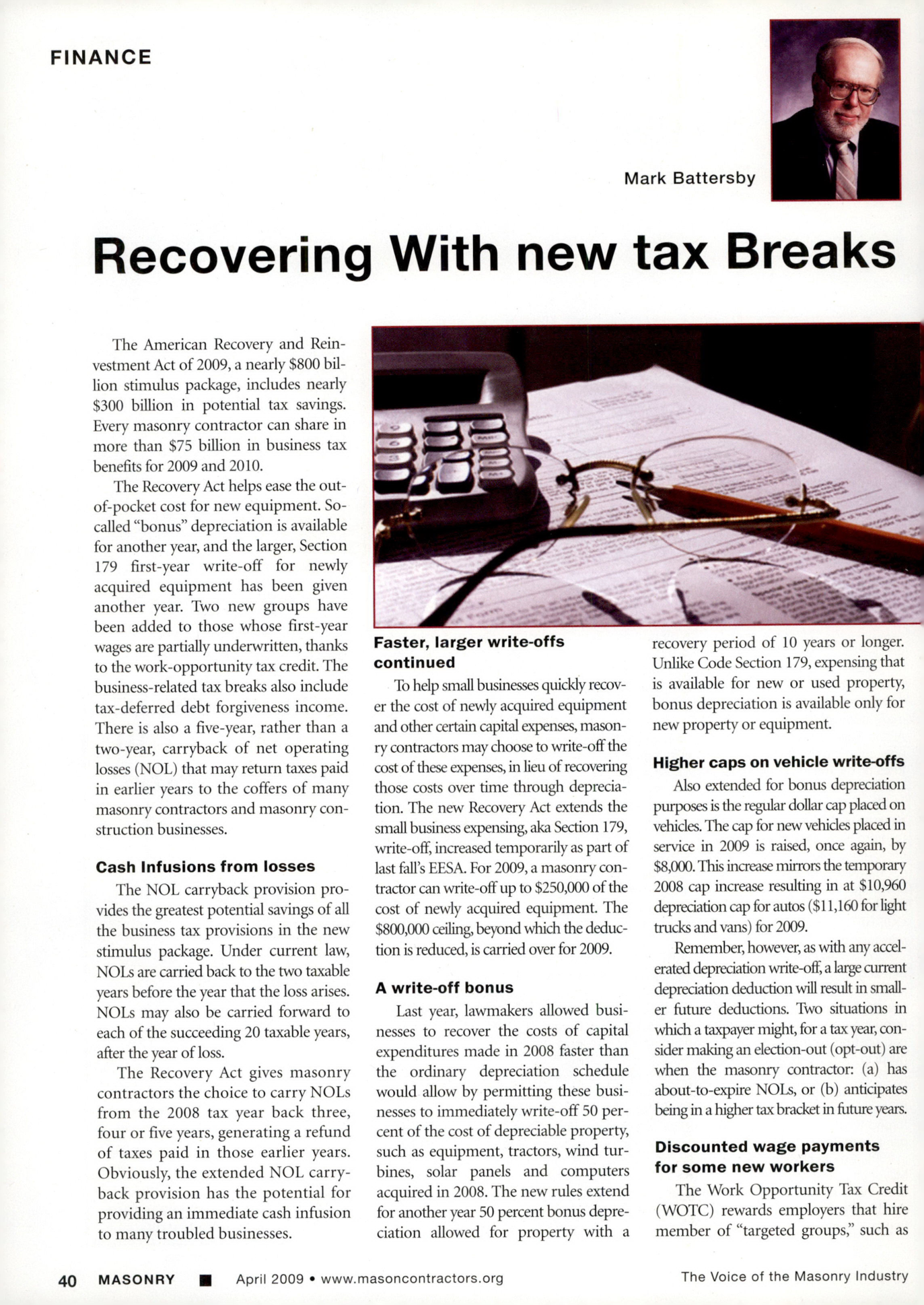 Masonry Magazine April 2009 Page. 42