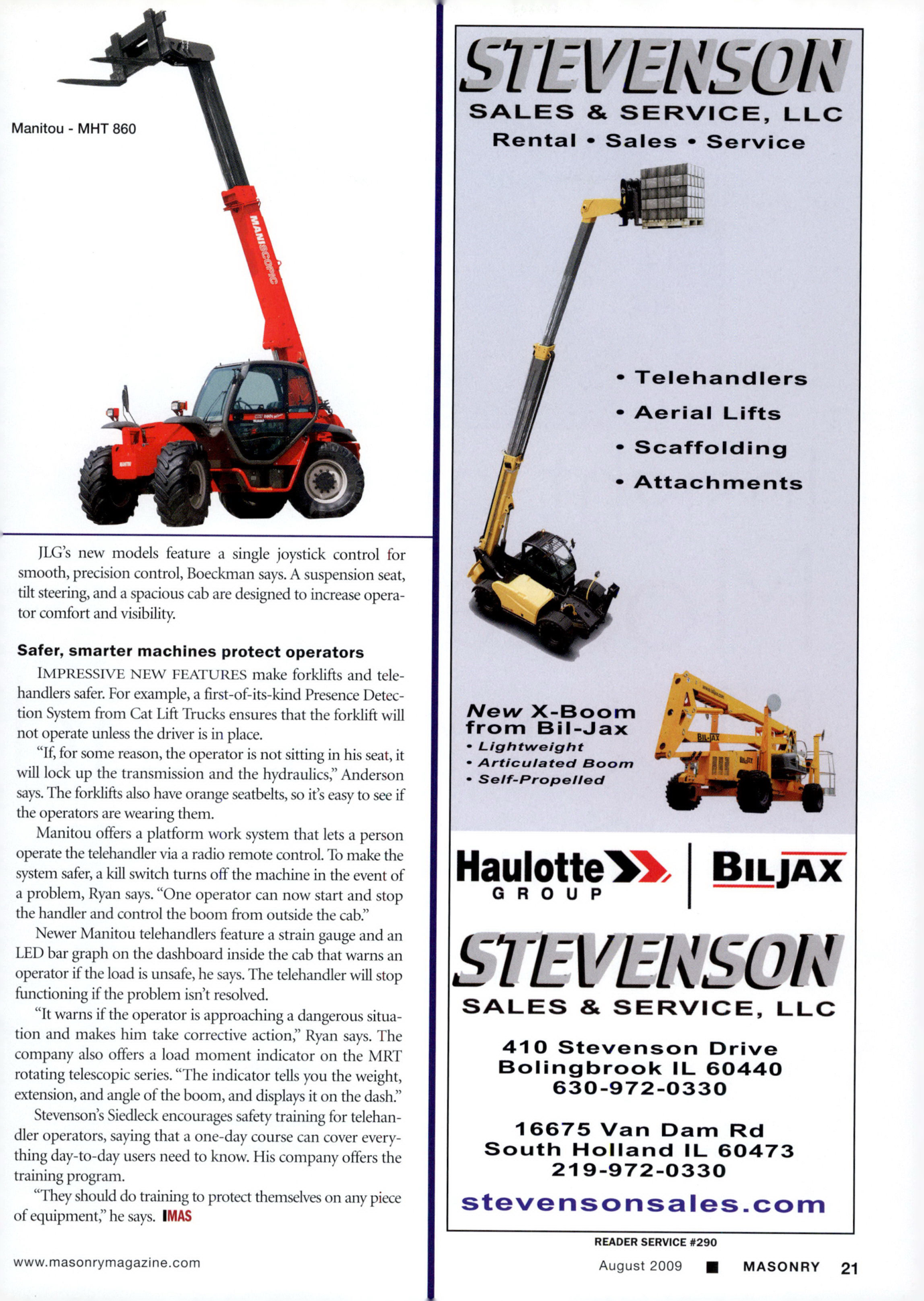Masonry Magazine August 2009 Page. 23