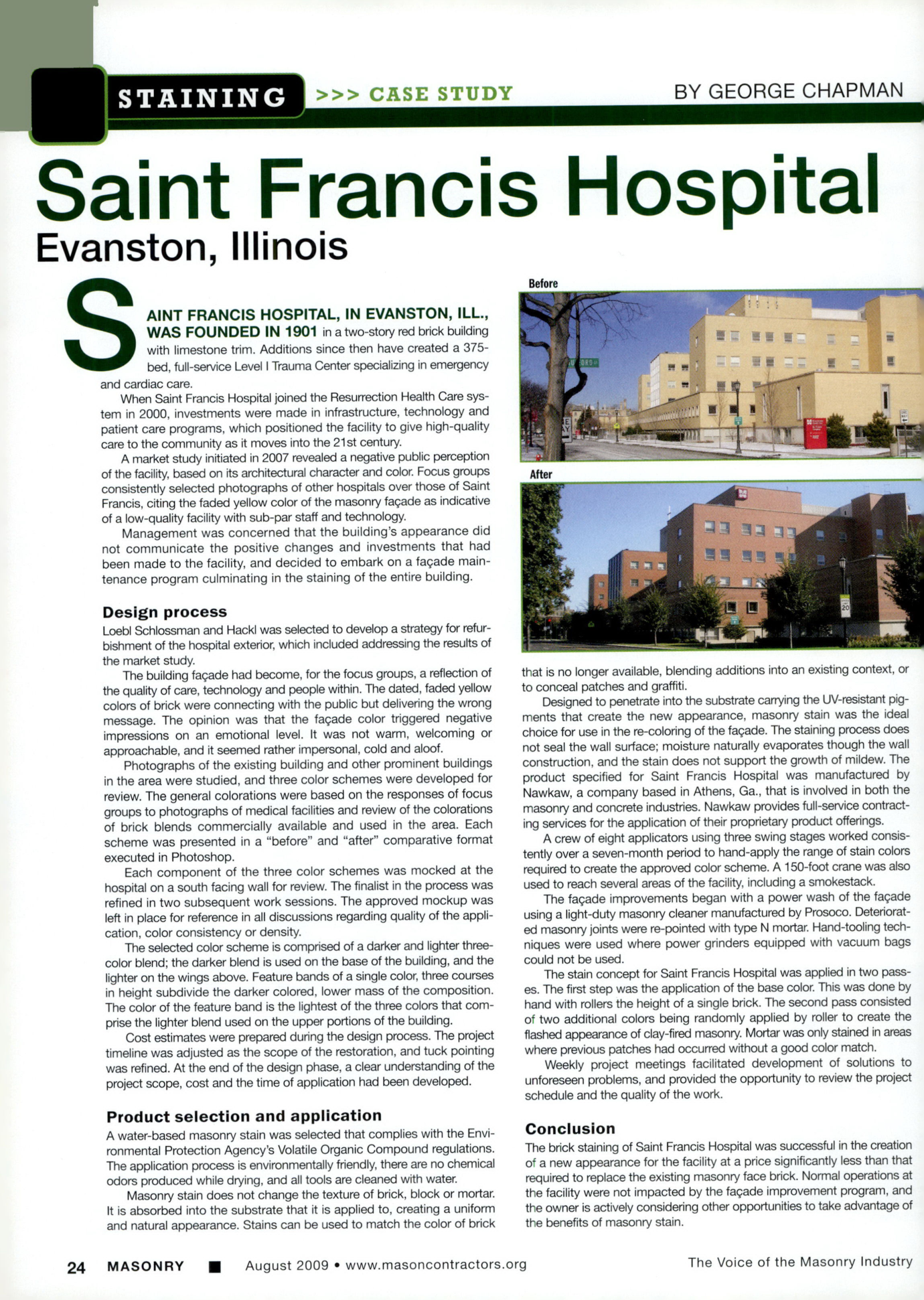 Masonry Magazine August 2009 Page. 26