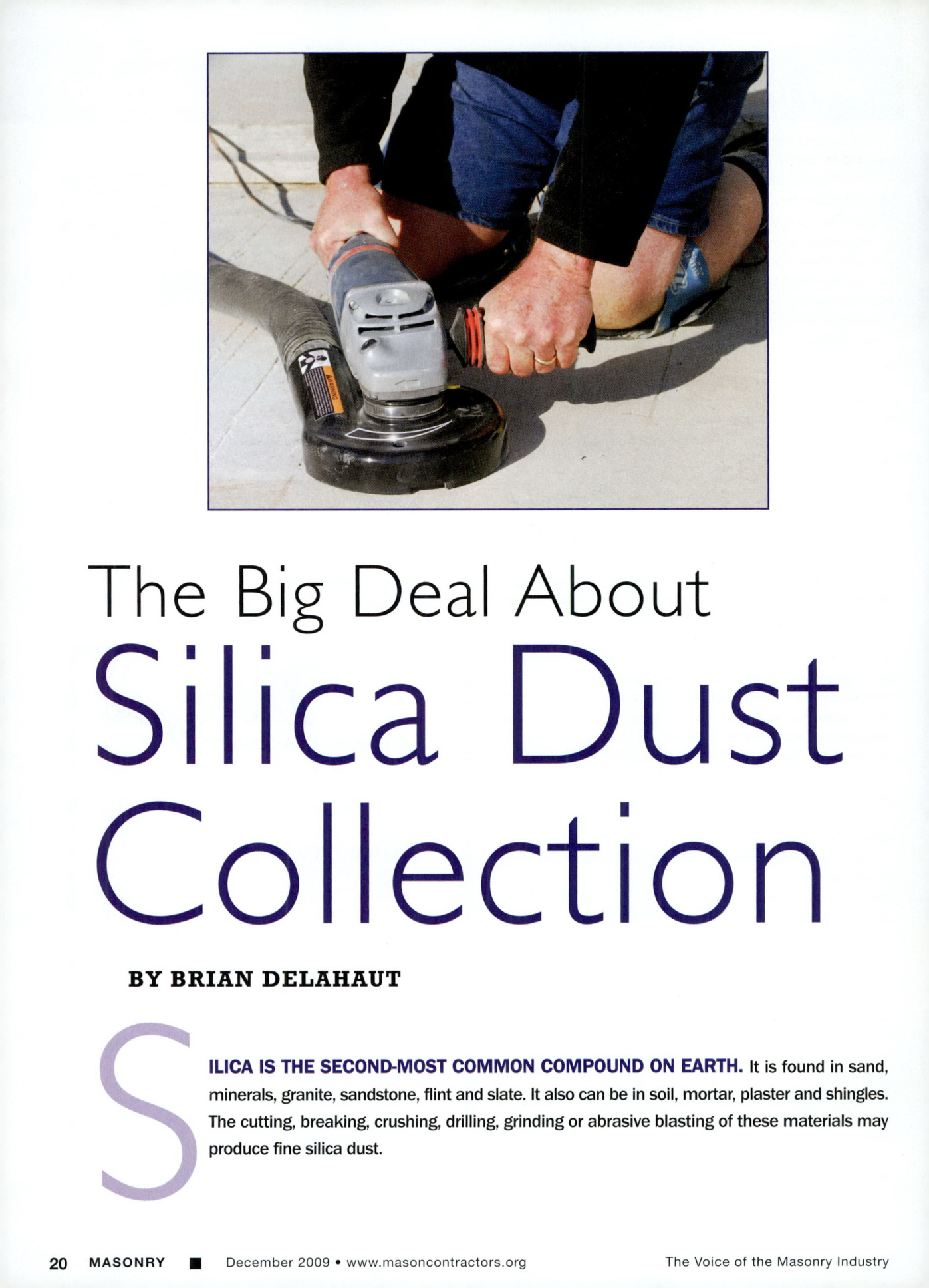 Masonry Magazine December 2009 Page. 22