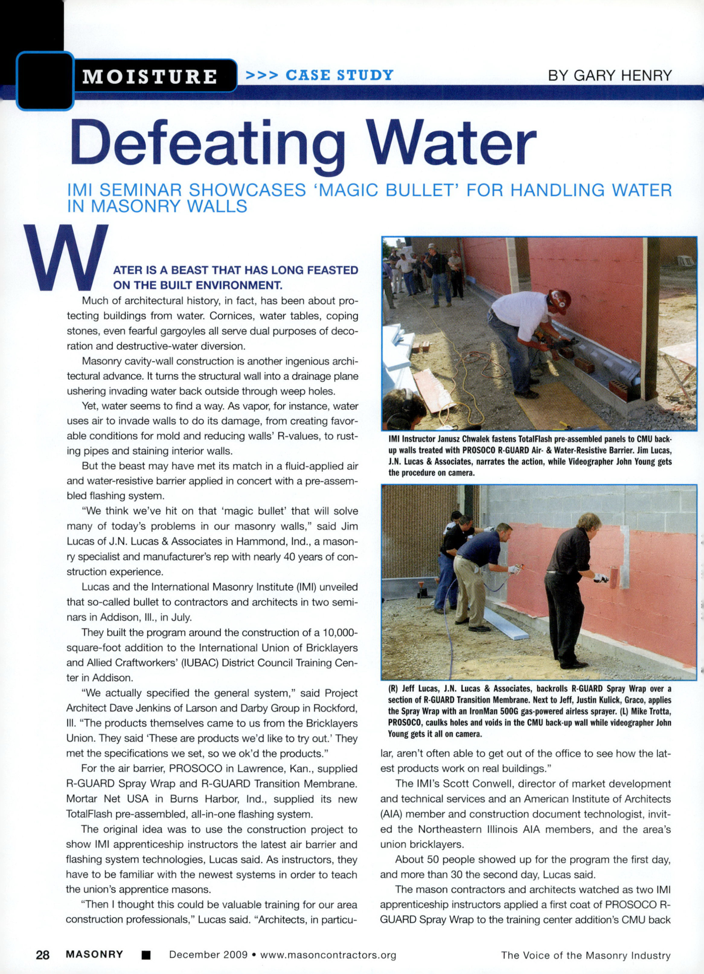 Masonry Magazine December 2009 Page. 30