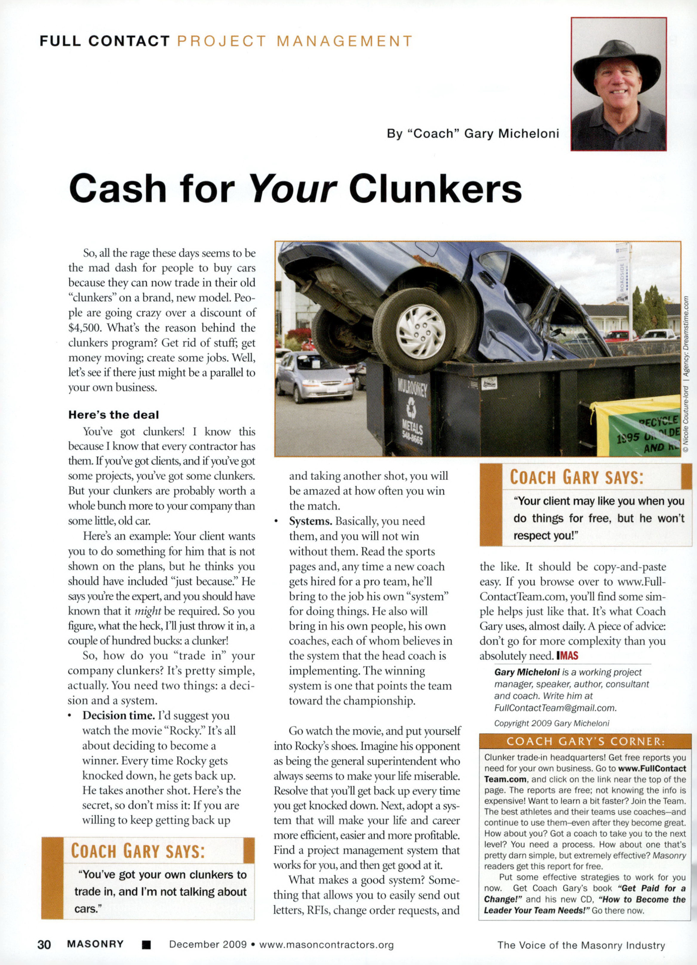 Masonry Magazine December 2009 Page. 32