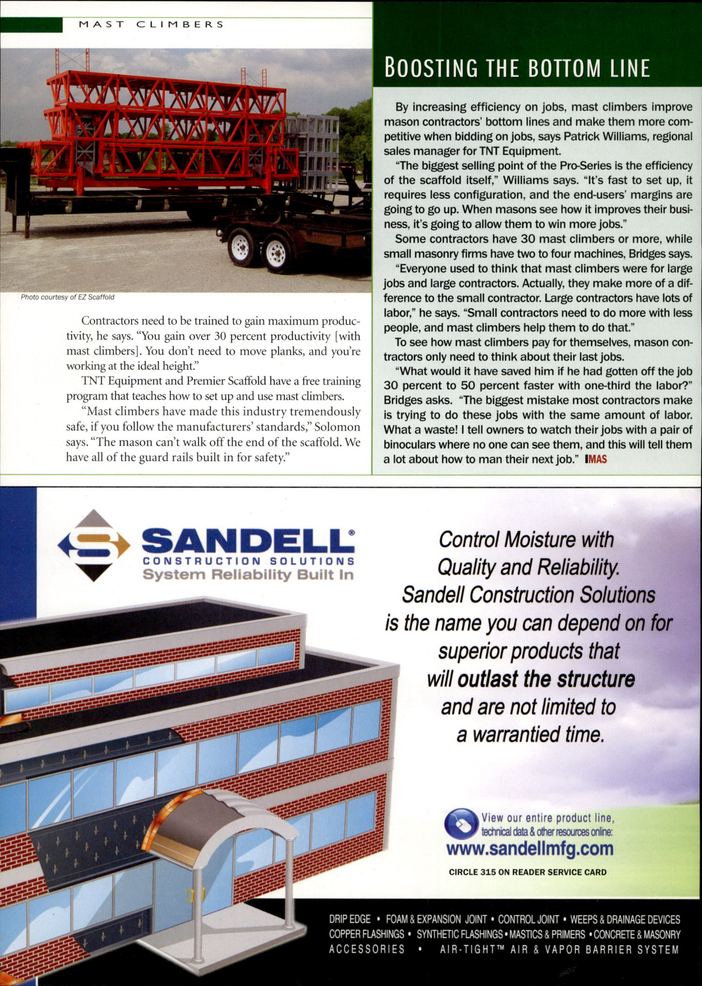 Masonry Magazine February 2009 Page. 28