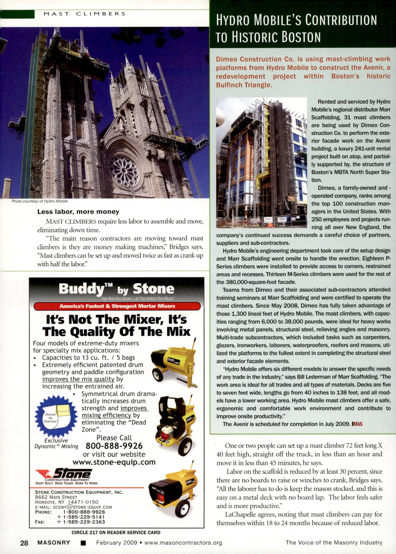 Masonry Magazine February 2009 Page. 30