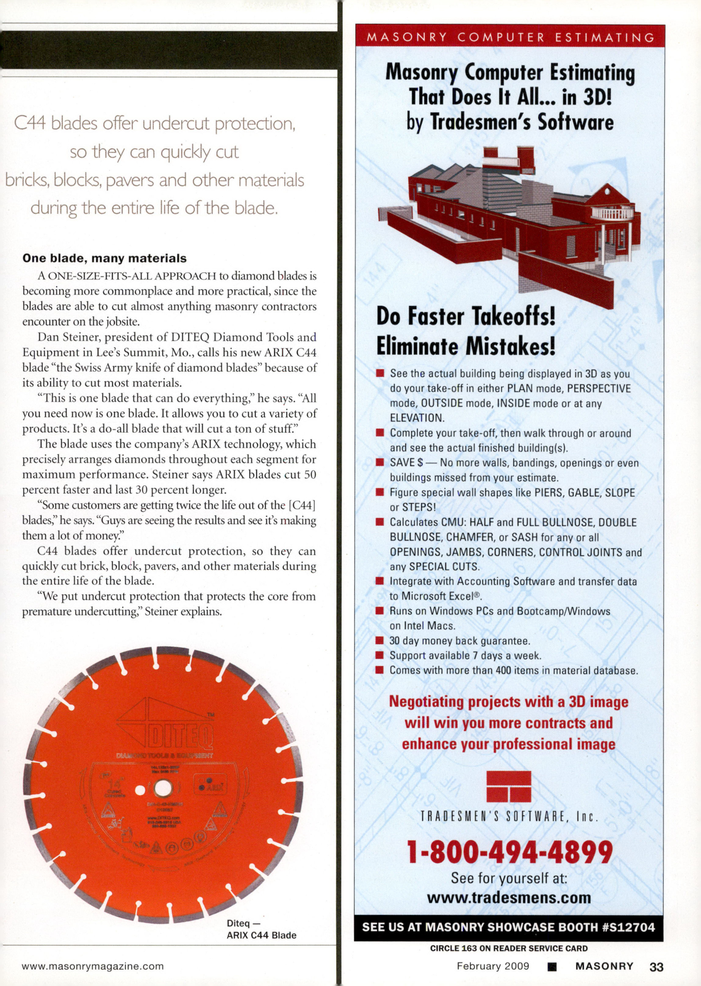 Masonry Magazine February 2009 Page. 35