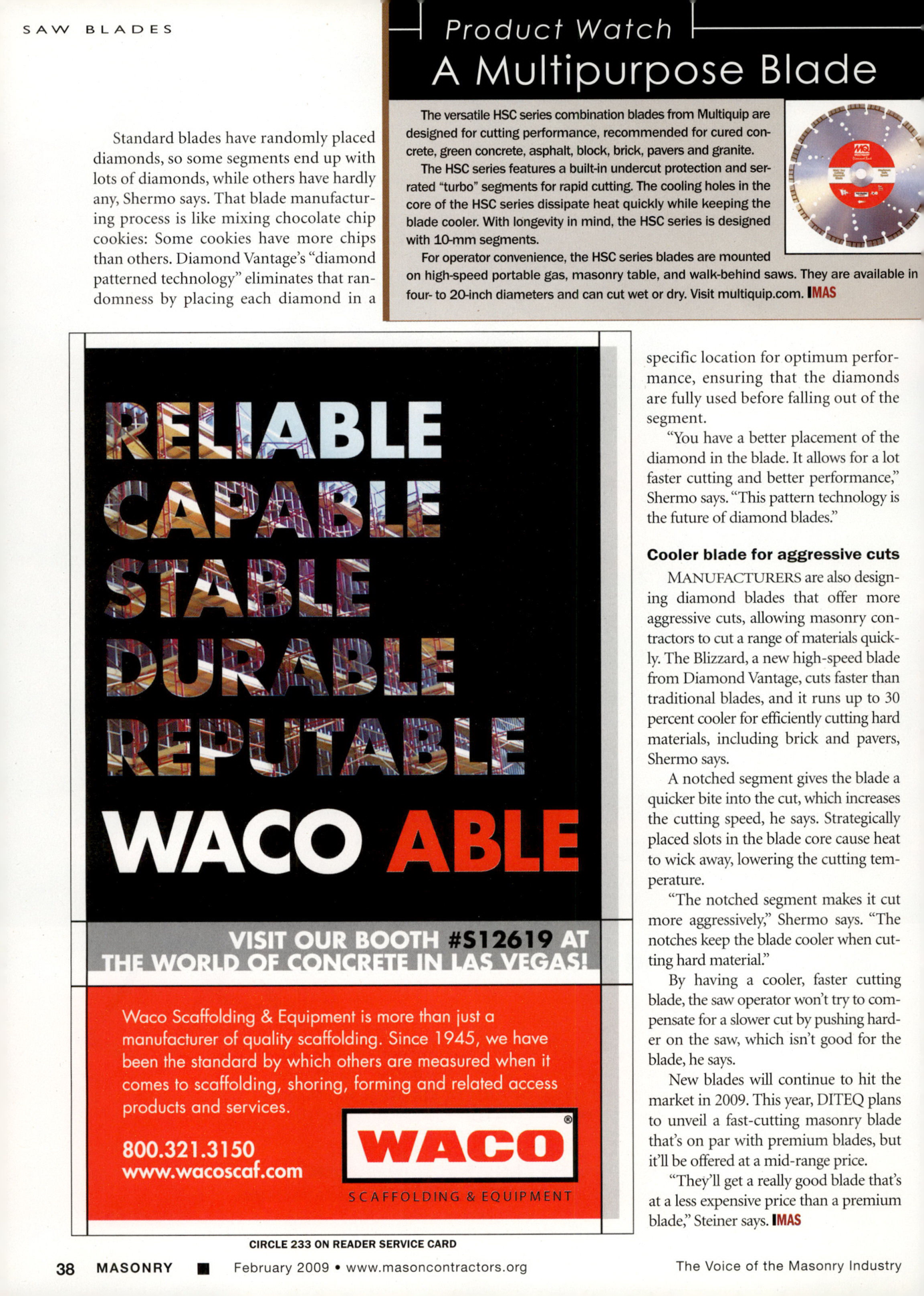 Masonry Magazine February 2009 Page. 40