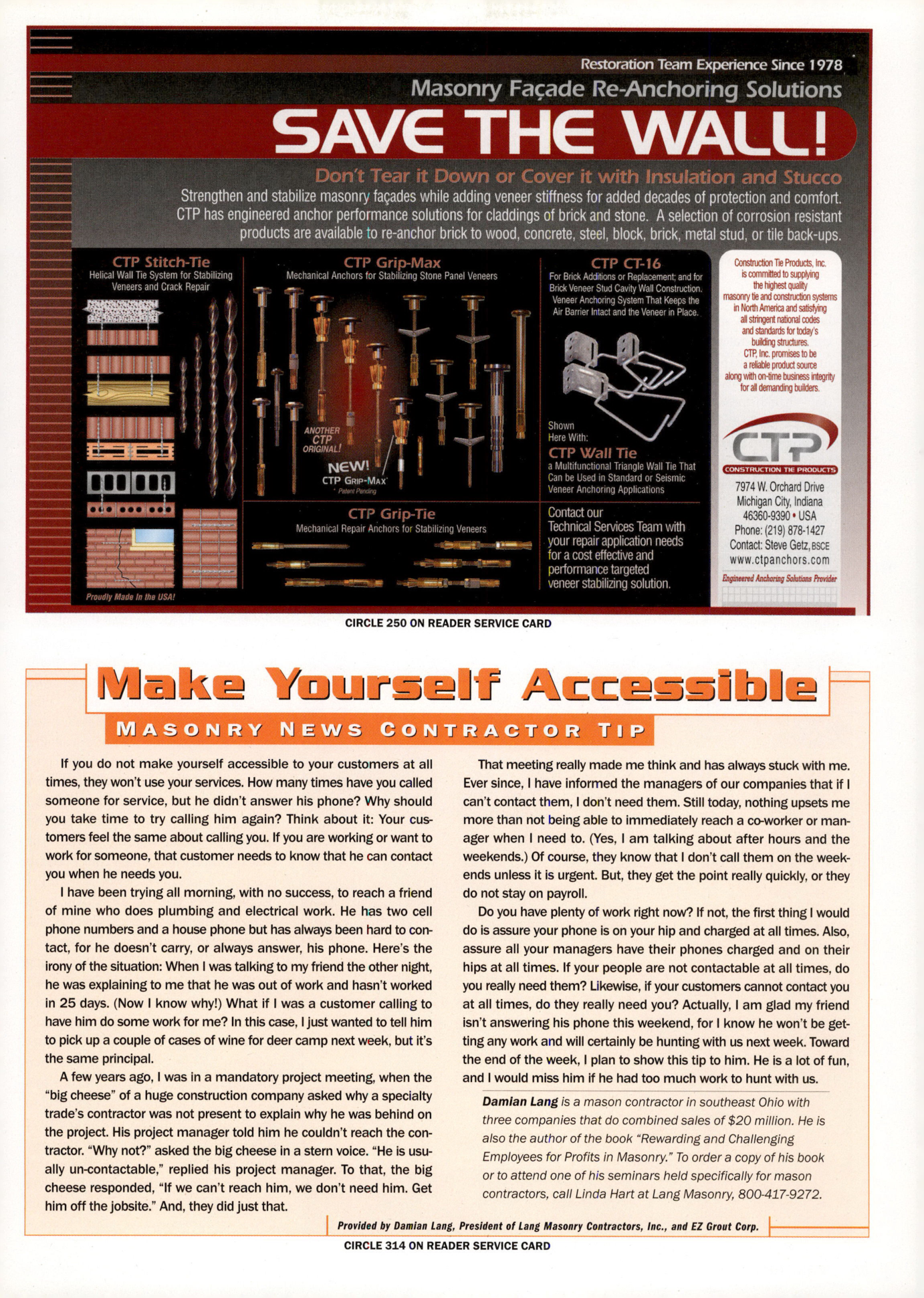 Masonry Magazine February 2009 Page. 41