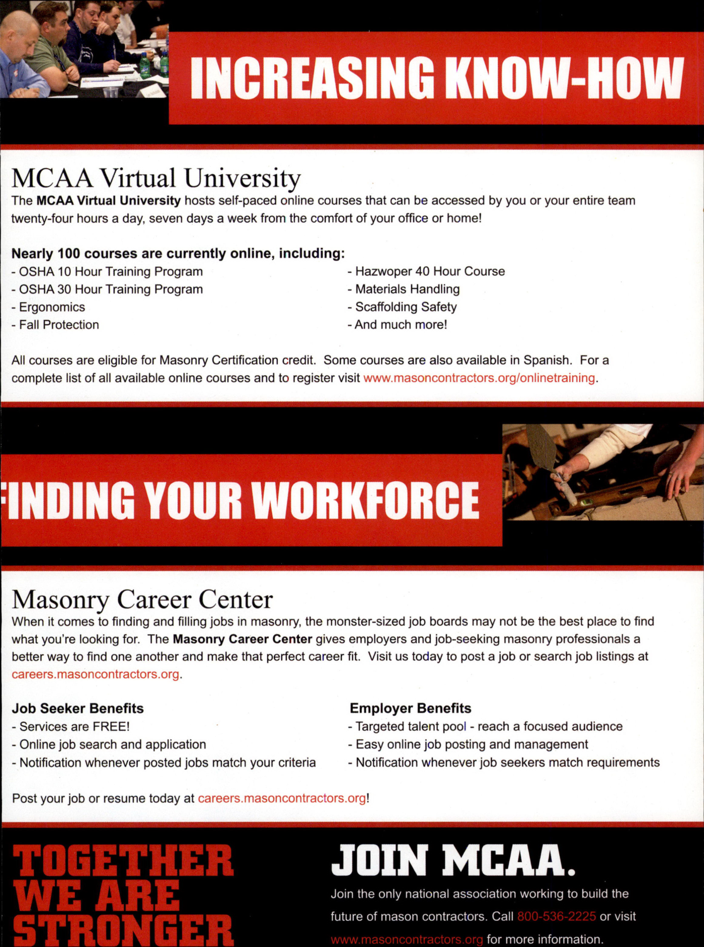 Masonry Magazine January 2009 Page. 19