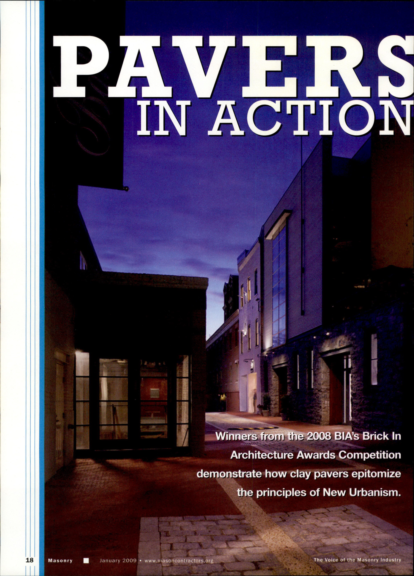 Masonry Magazine January 2009 Page. 20