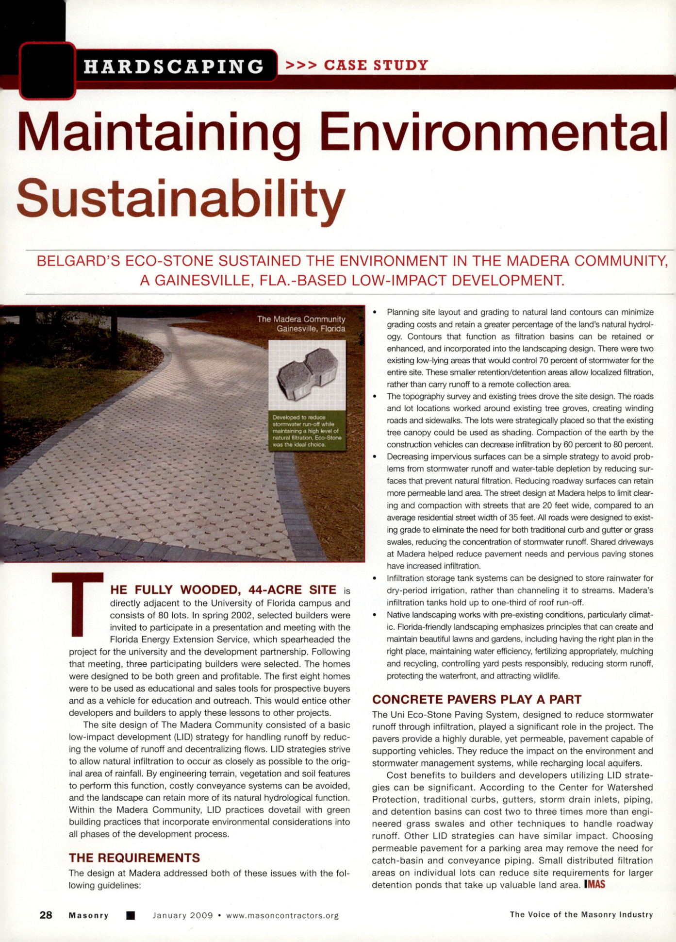 Masonry Magazine January 2009 Page. 30