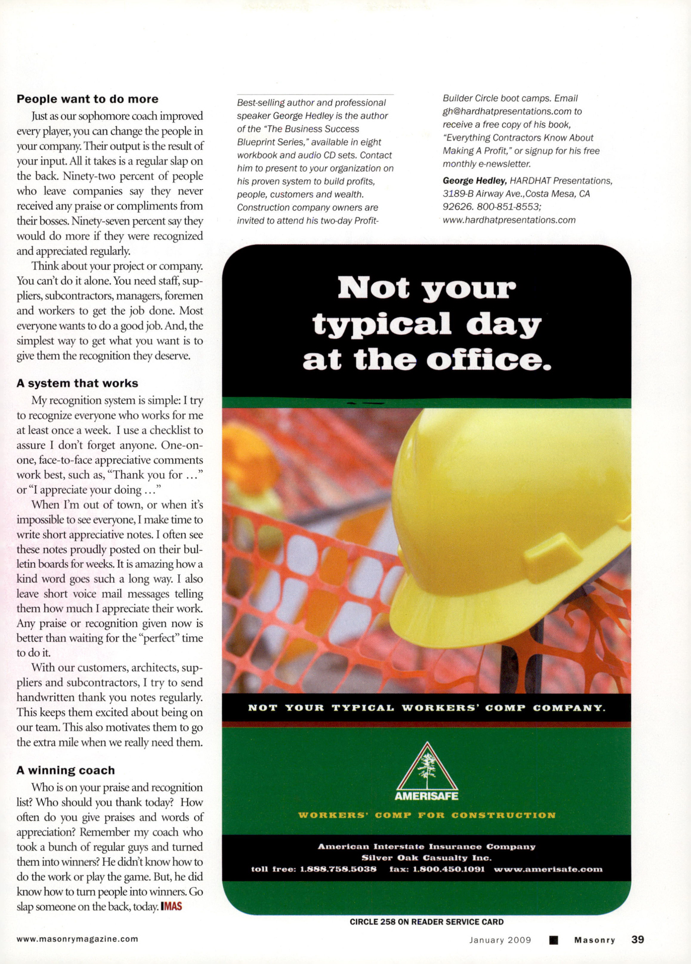 Masonry Magazine January 2009 Page. 41