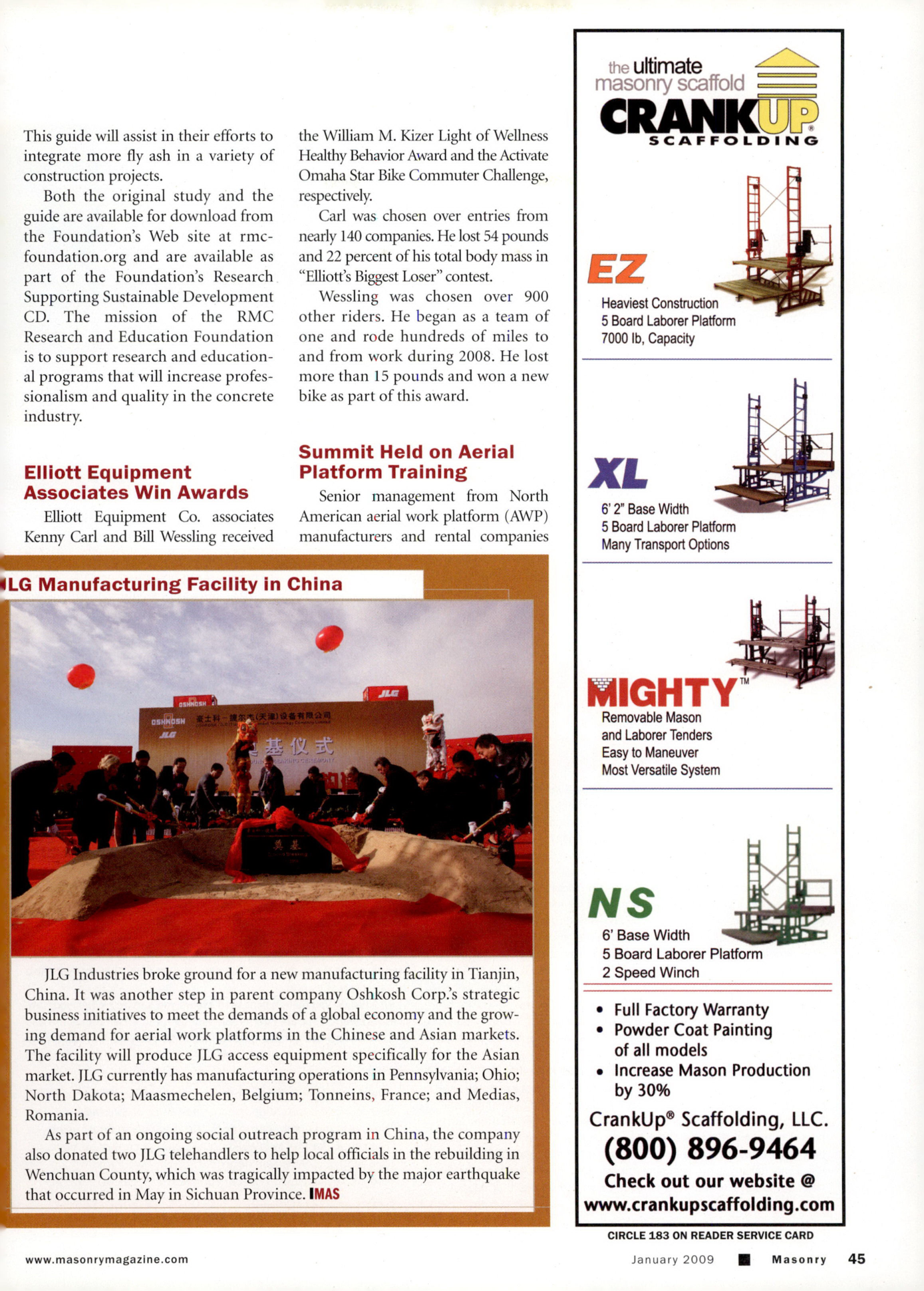 Masonry Magazine January 2009 Page. 47