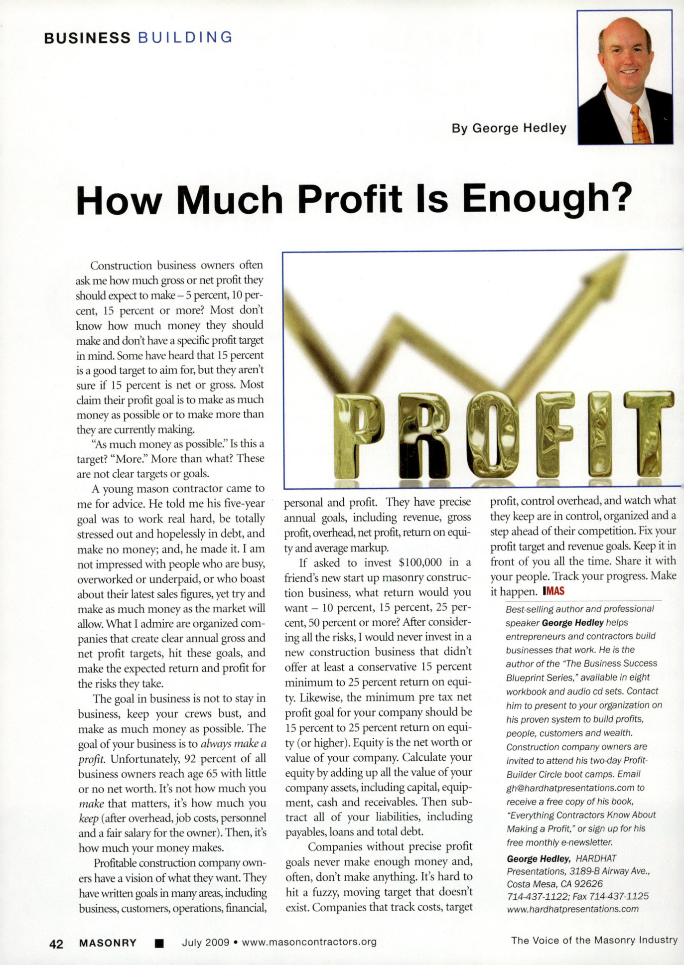 Masonry Magazine July 2009 Page. 44