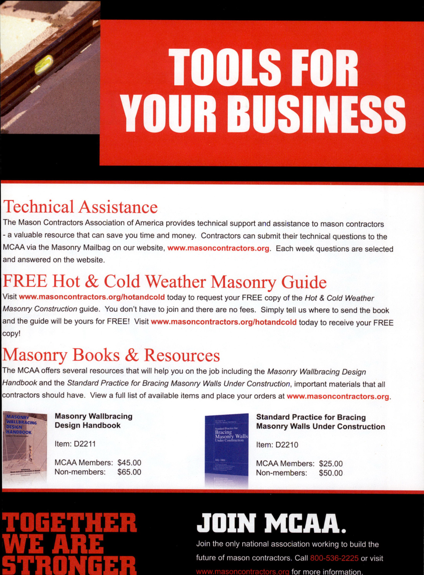 Masonry Magazine June 2009 Page. 19