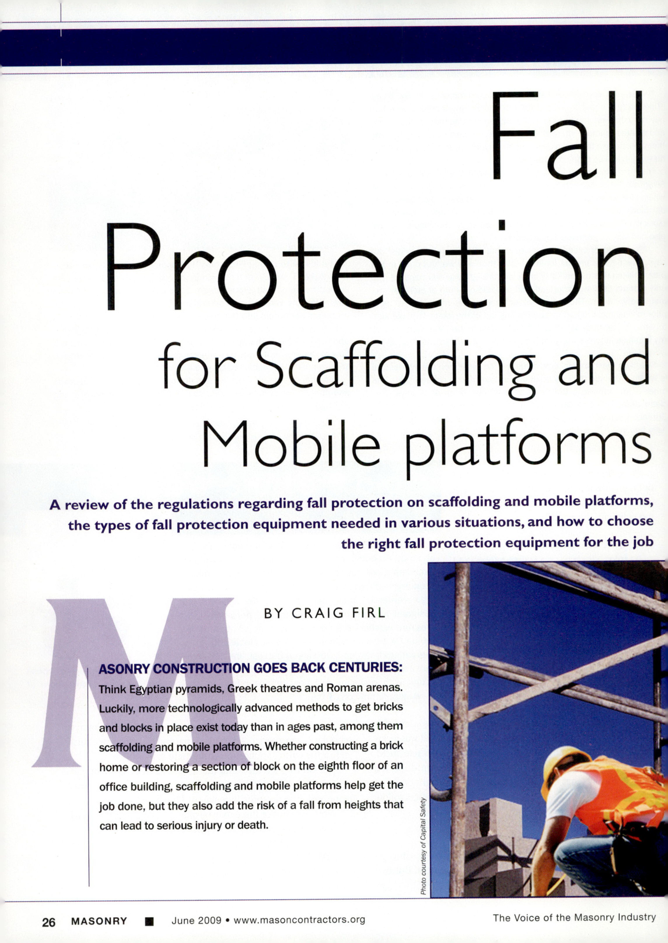 Masonry Magazine June 2009 Page. 28