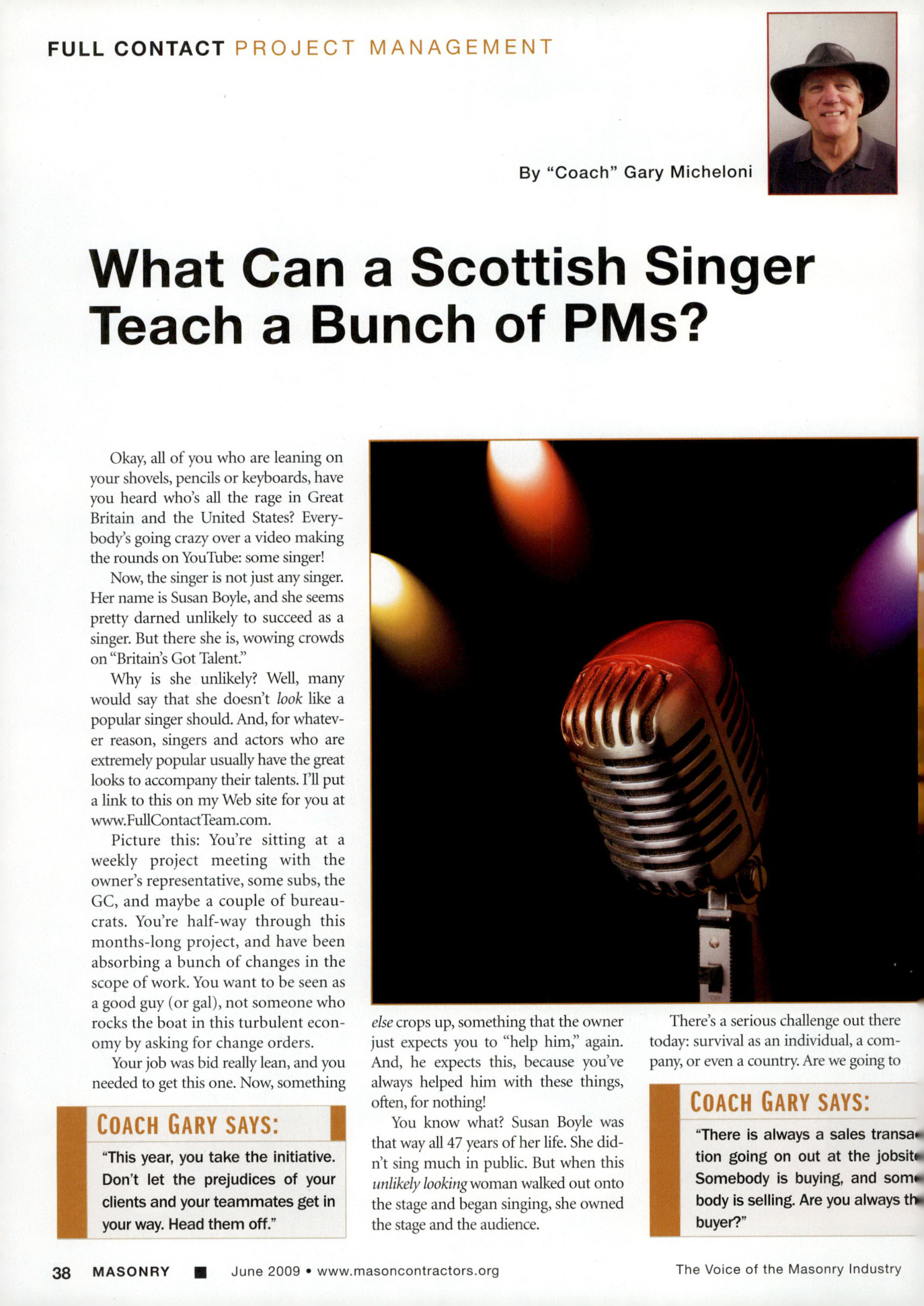 Masonry Magazine June 2009 Page. 40