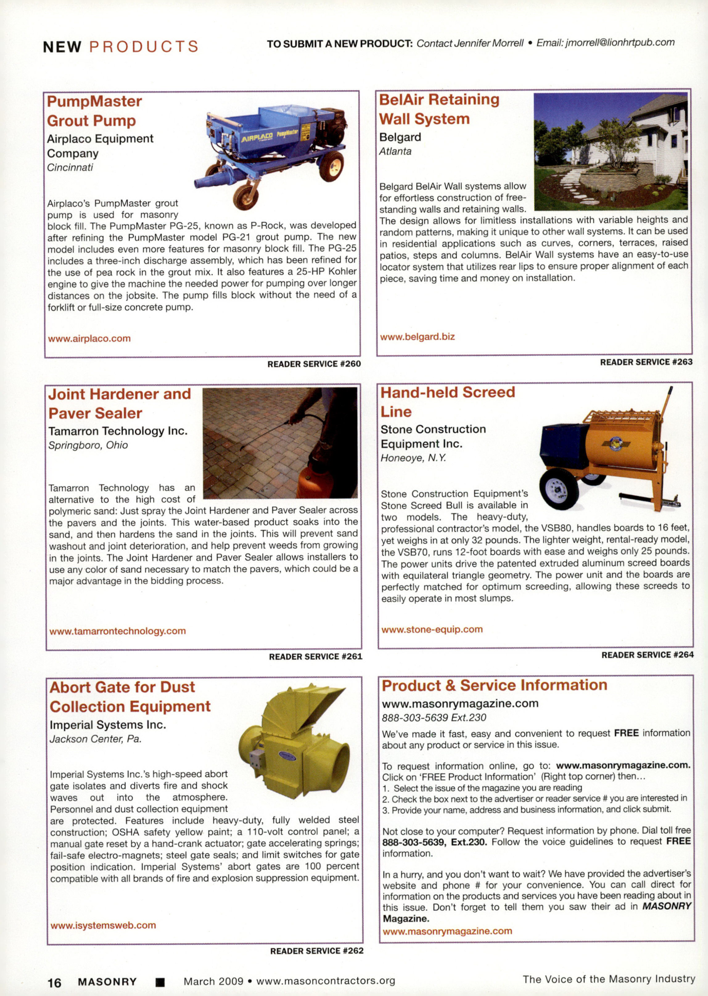 Masonry Magazine March 2009 Page. 18