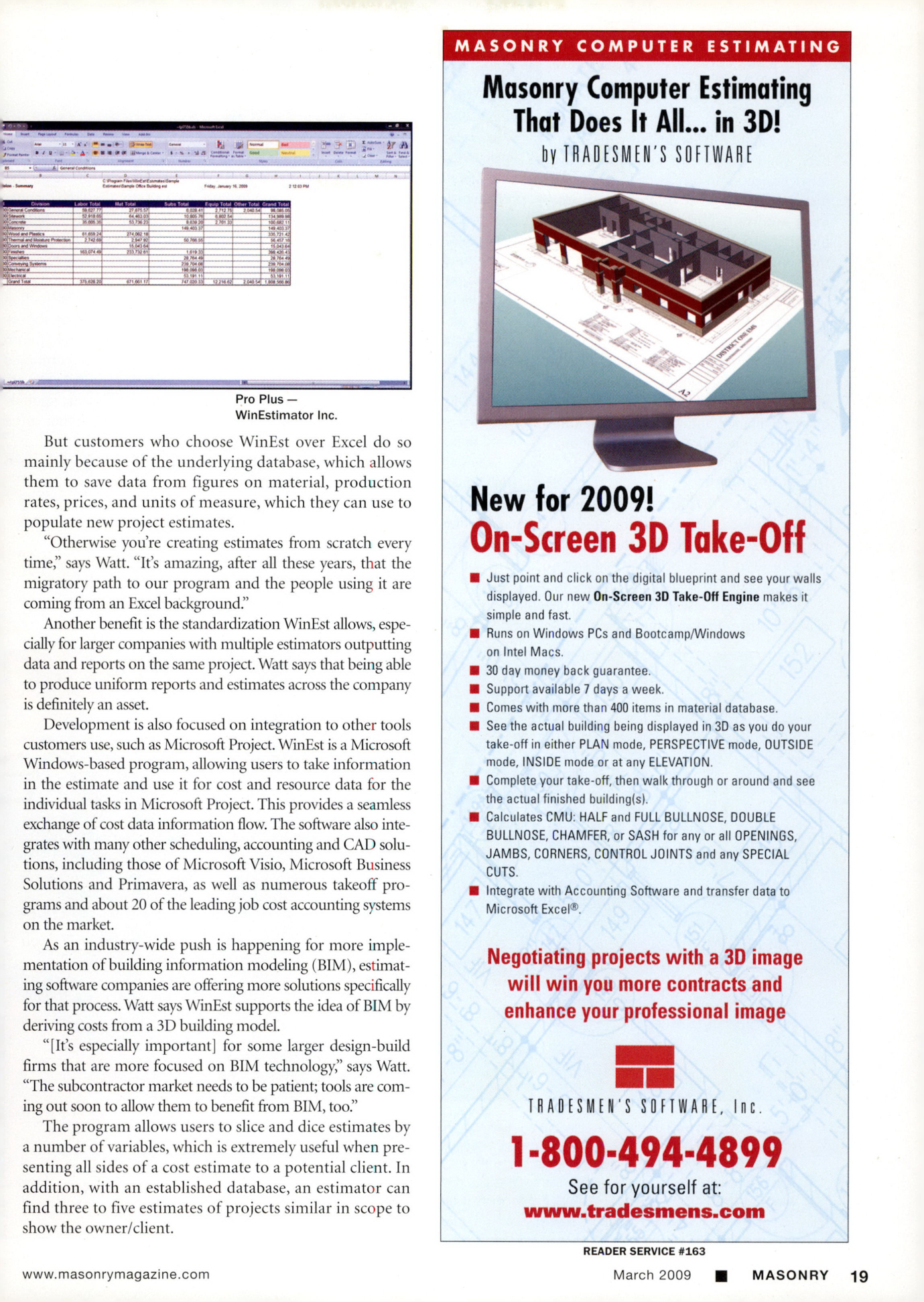Masonry Magazine March 2009 Page. 21