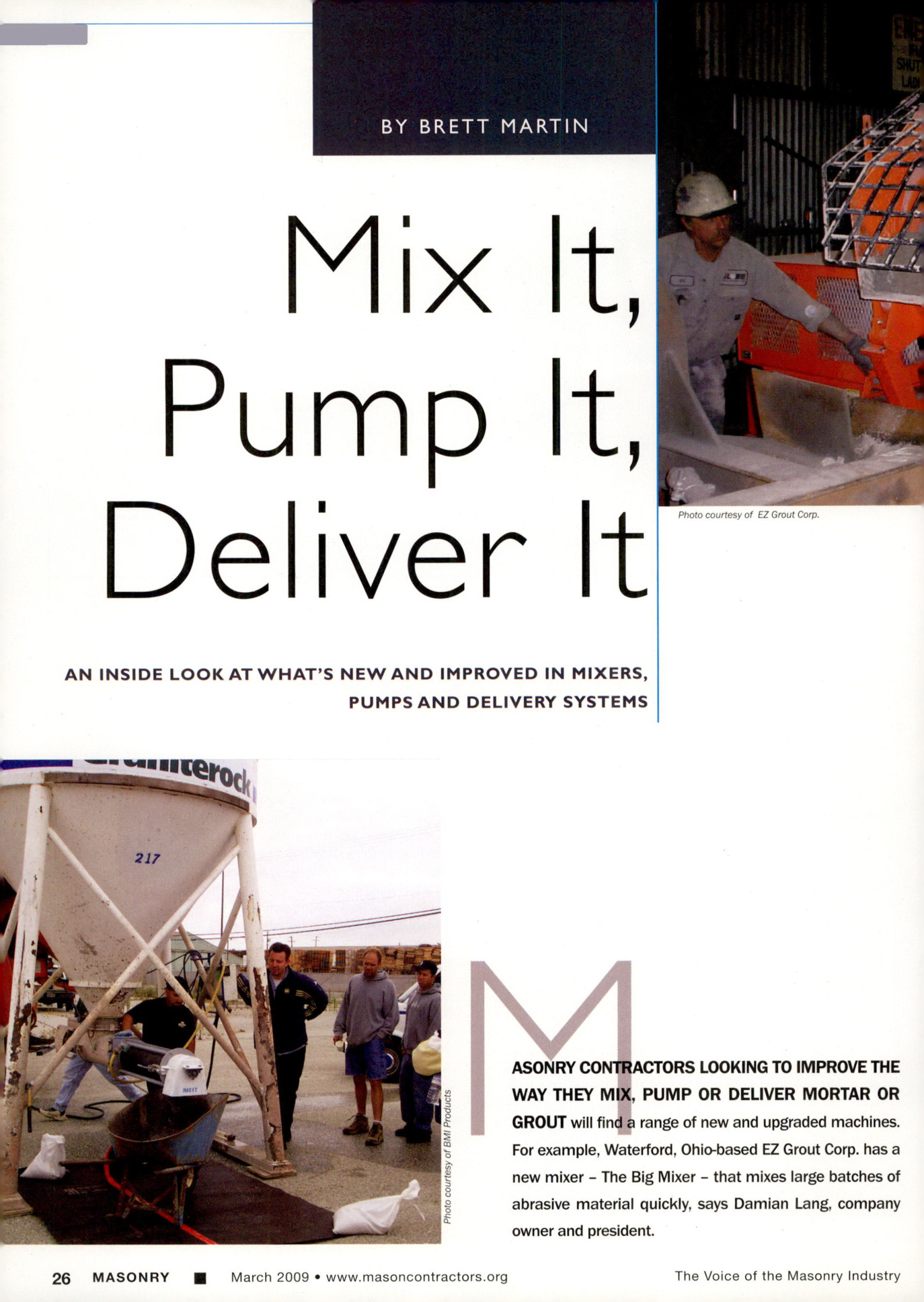 Masonry Magazine March 2009 Page. 30