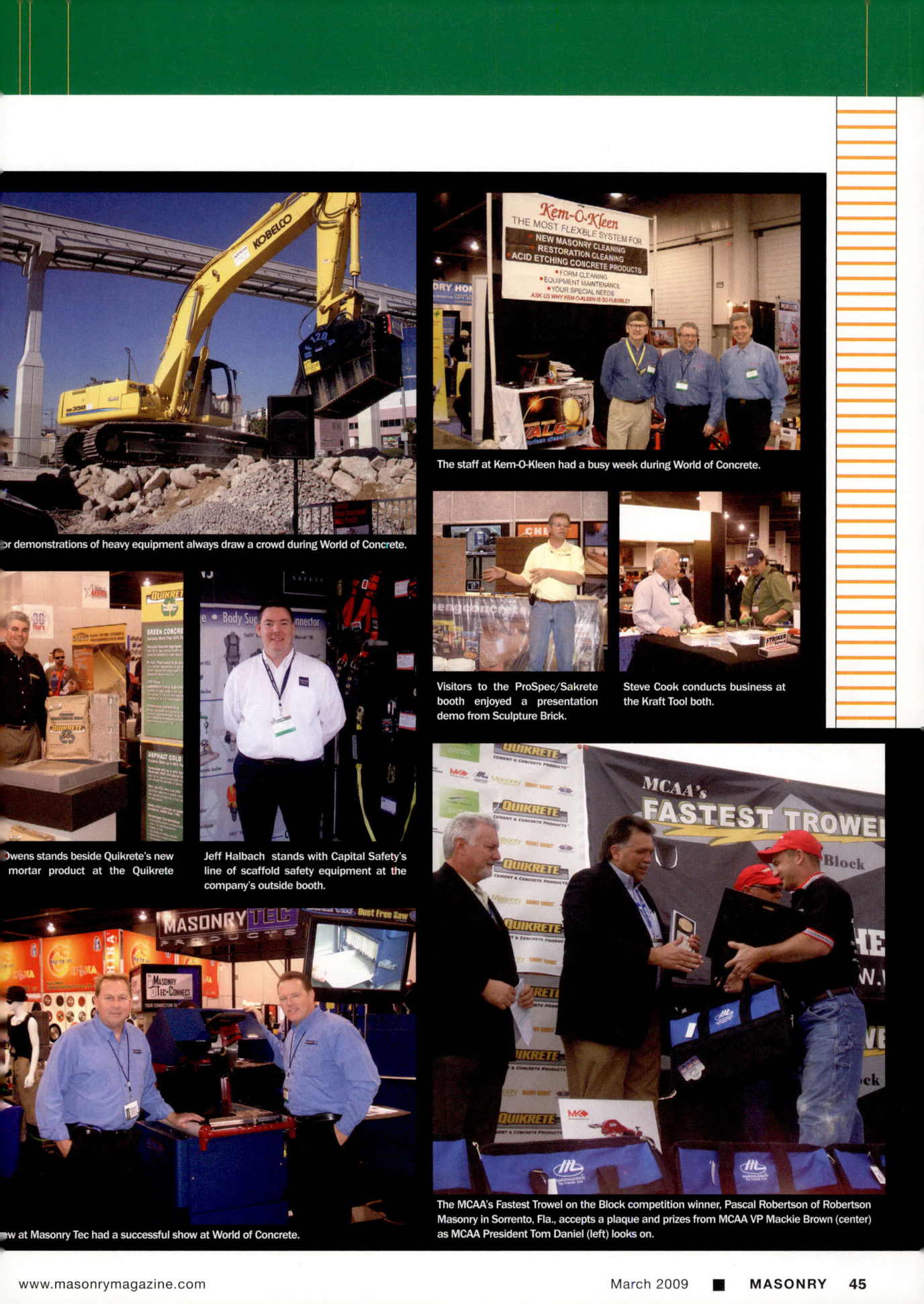 Masonry Magazine March 2009 Page. 49