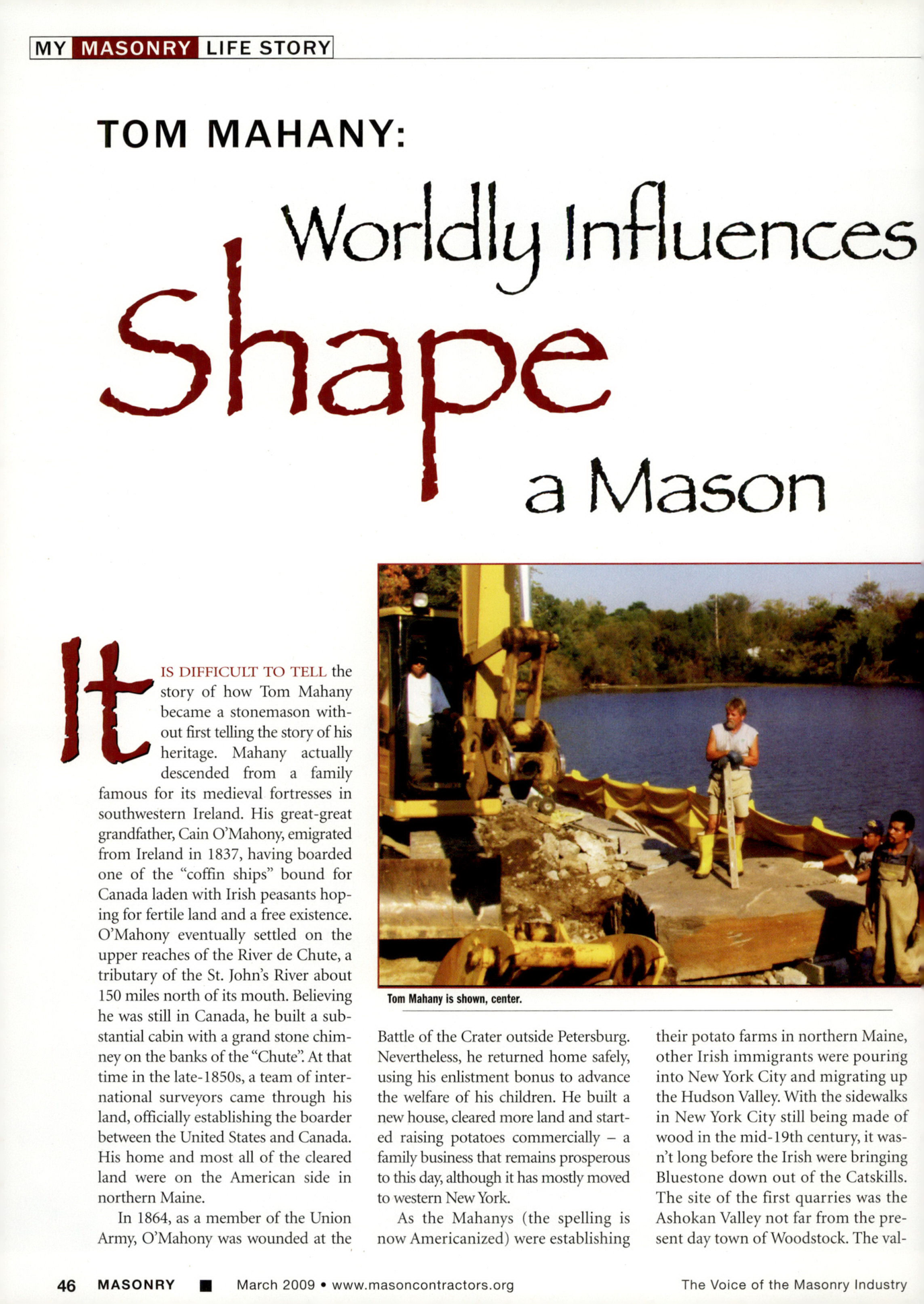 Masonry Magazine March 2009 Page. 50